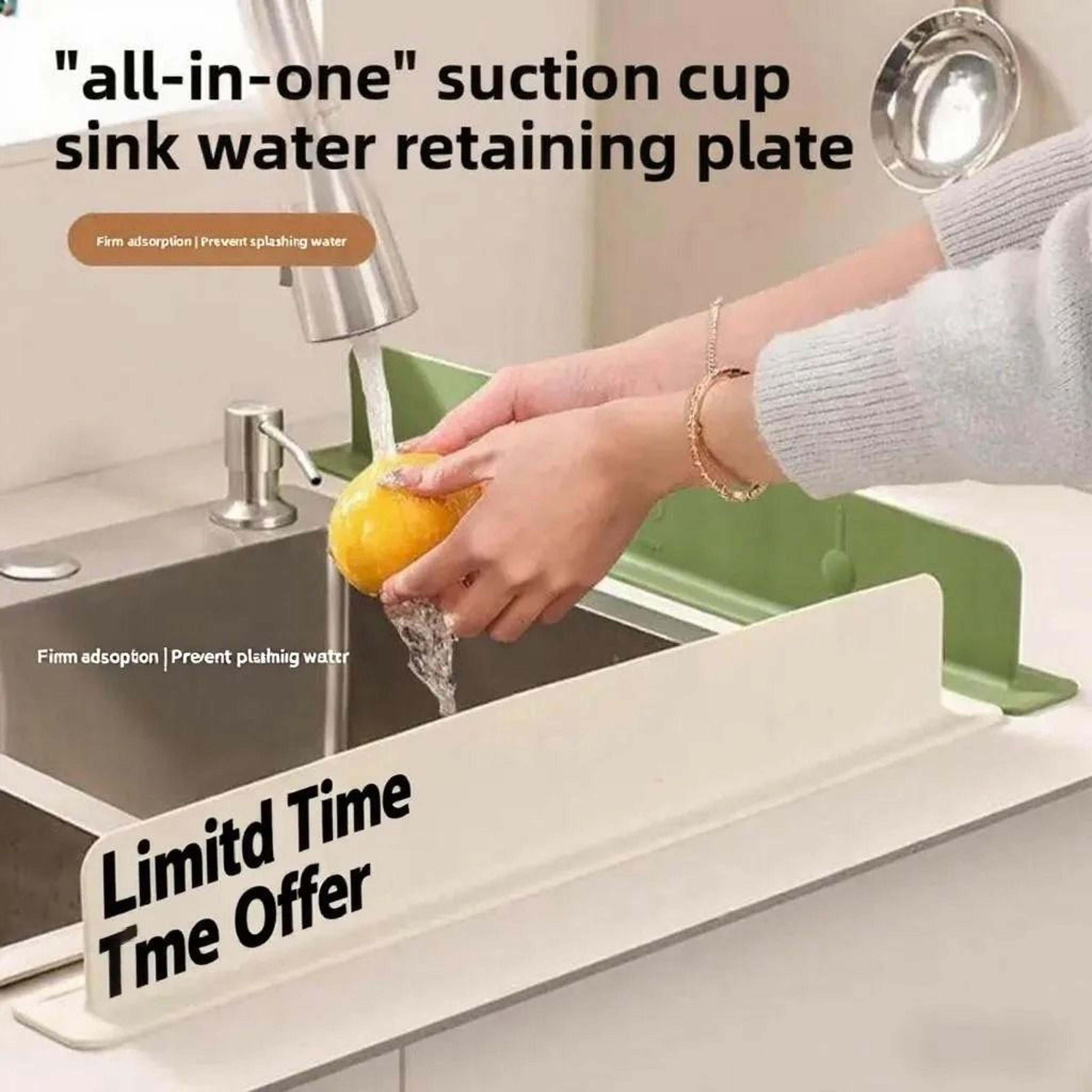 silicone sink splash guard & anti-water baffle board