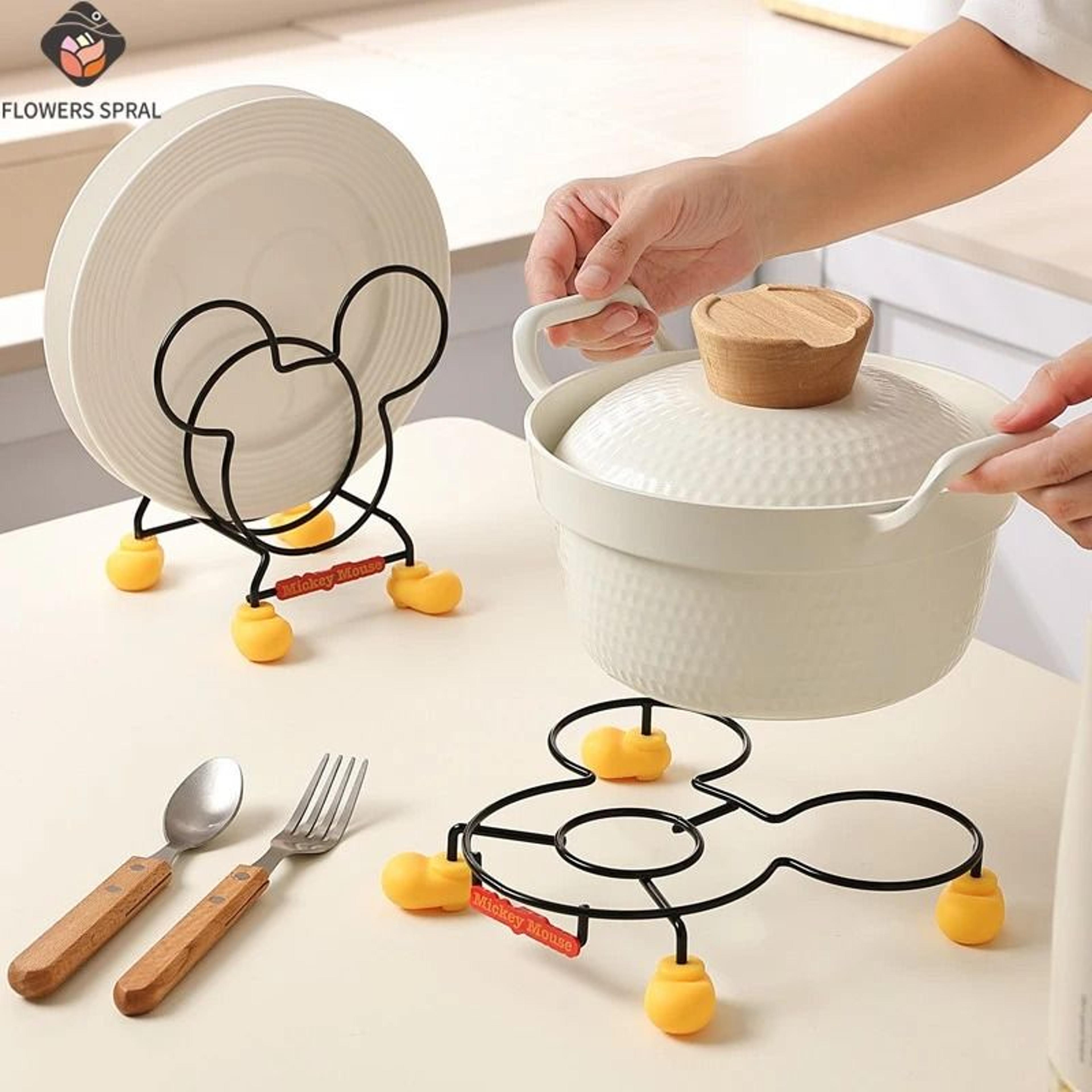 multifunctional kitchen stove insulation rack – multi-layer bowl, pot lid & cutlery storage organizer