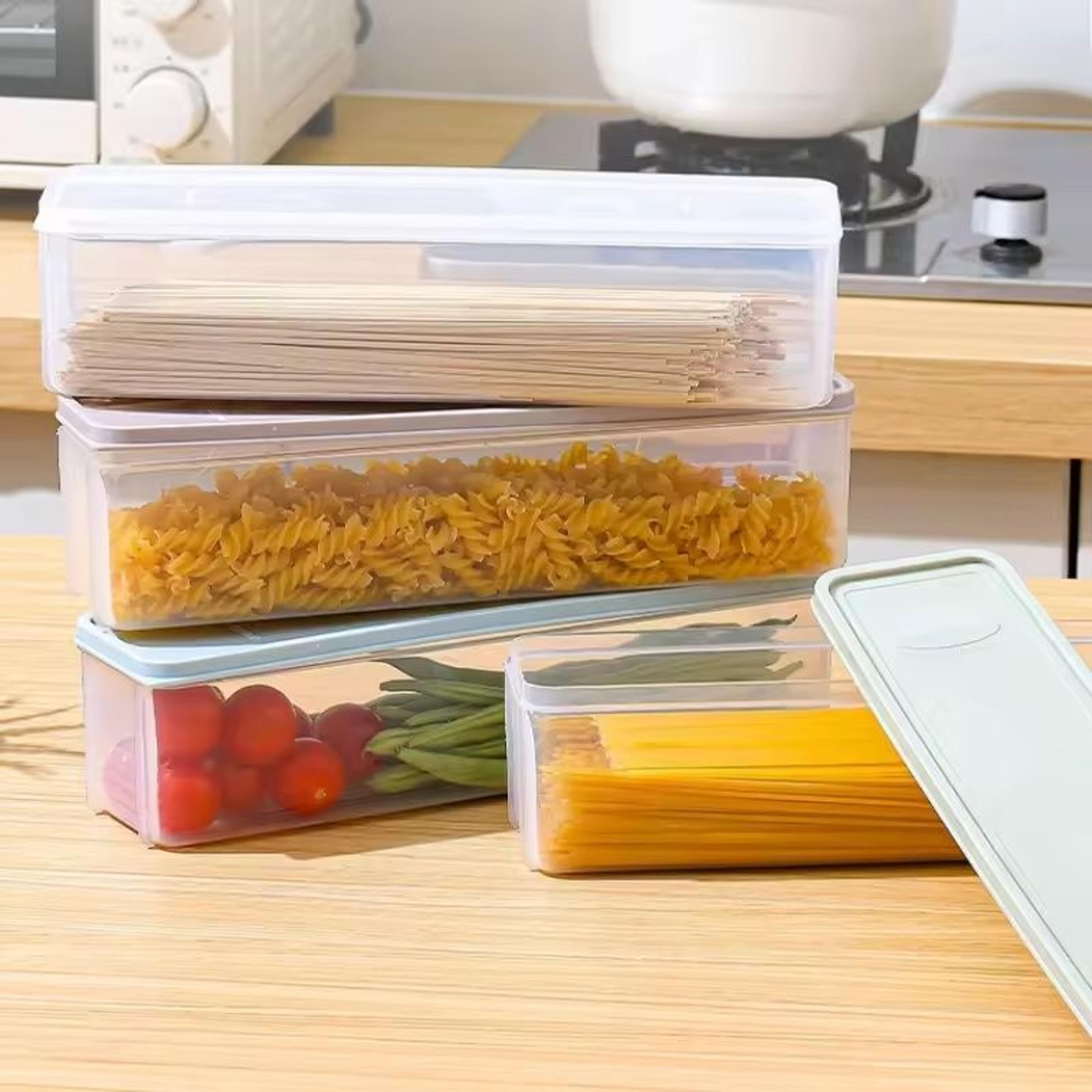 airtight kitchen noodle and cereal preservation storage container