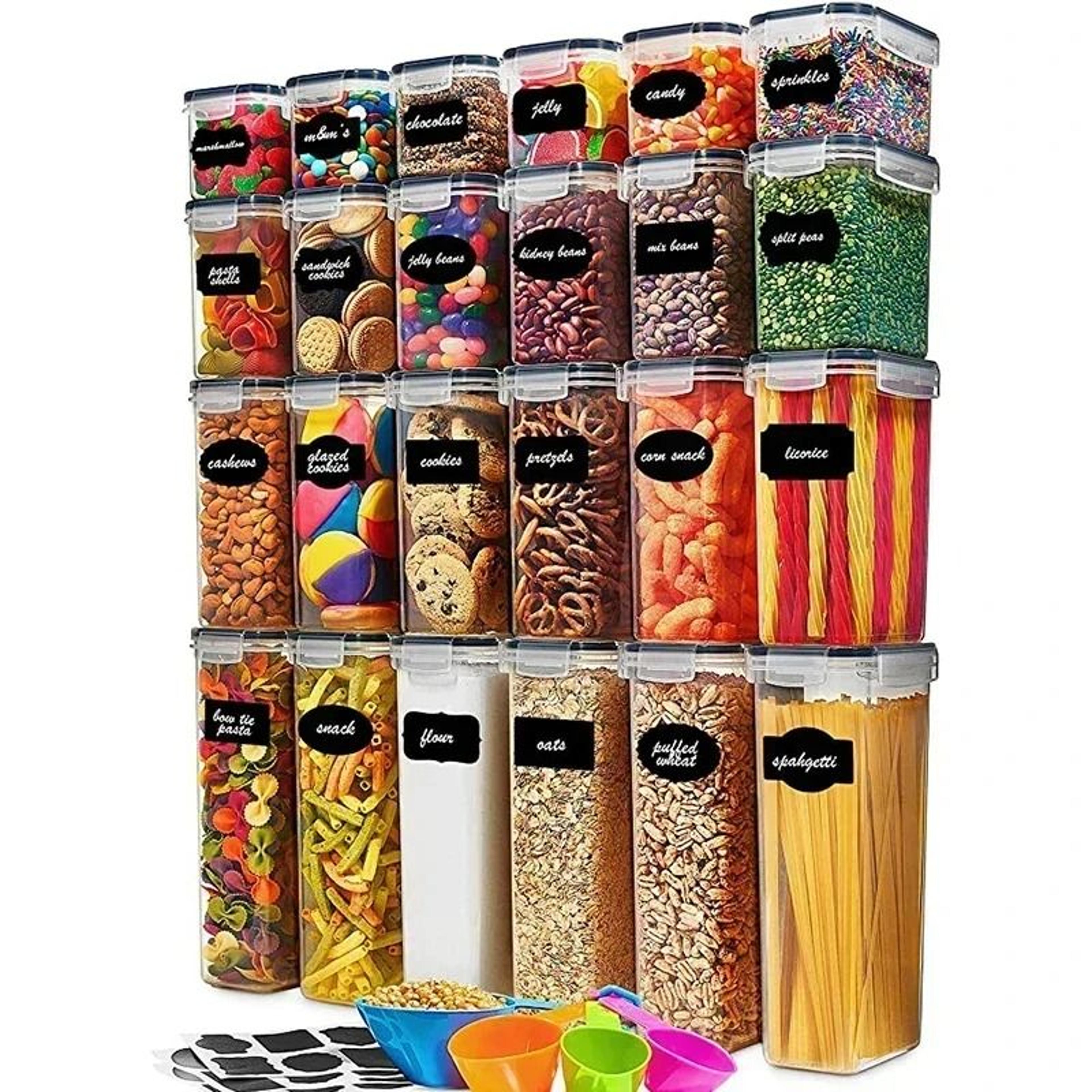 5-piece sealed food storage container & noodle box set