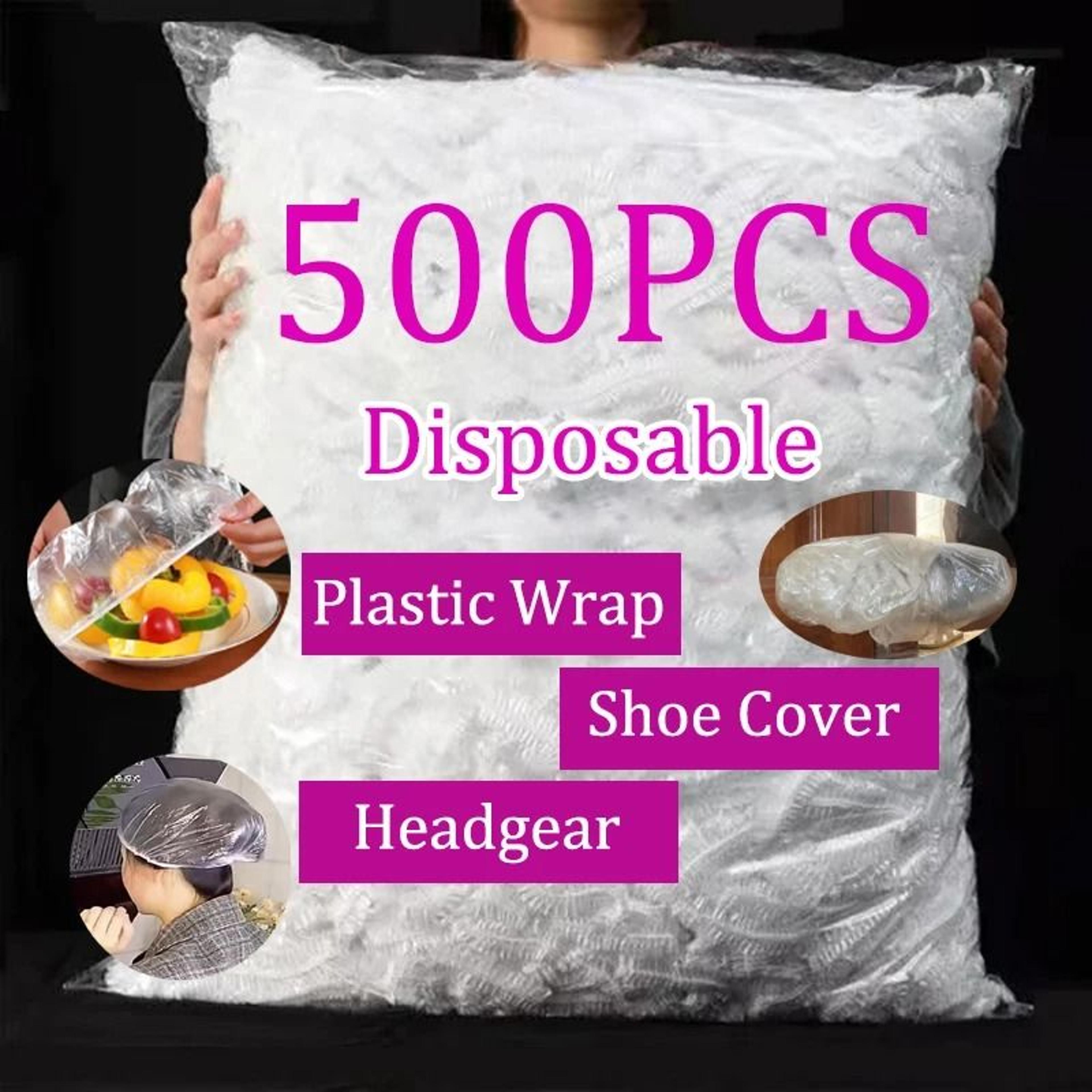 disposable elastic food cover & multi-purpose storage cap set