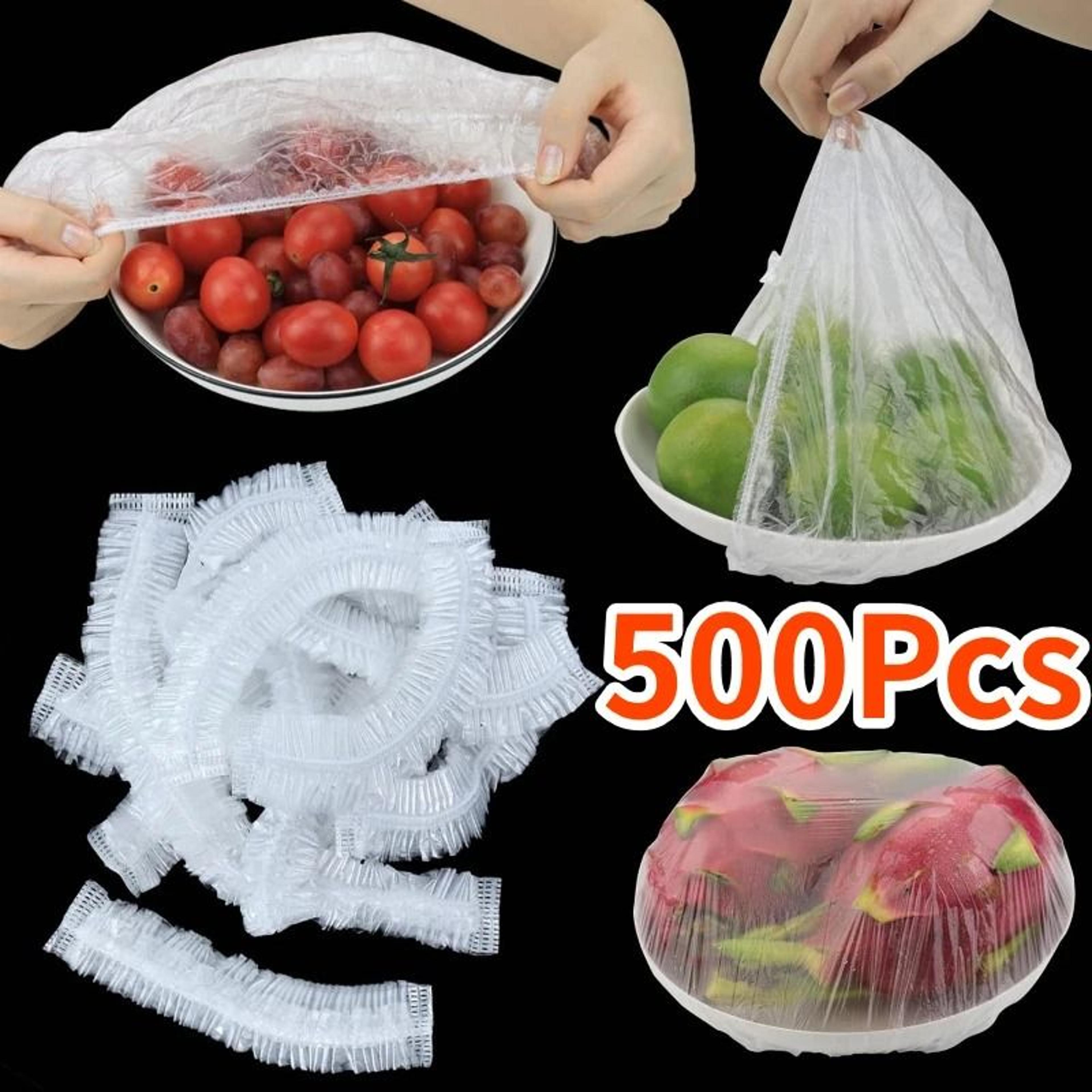 disposable elastic food cover wrap set (100-piece)