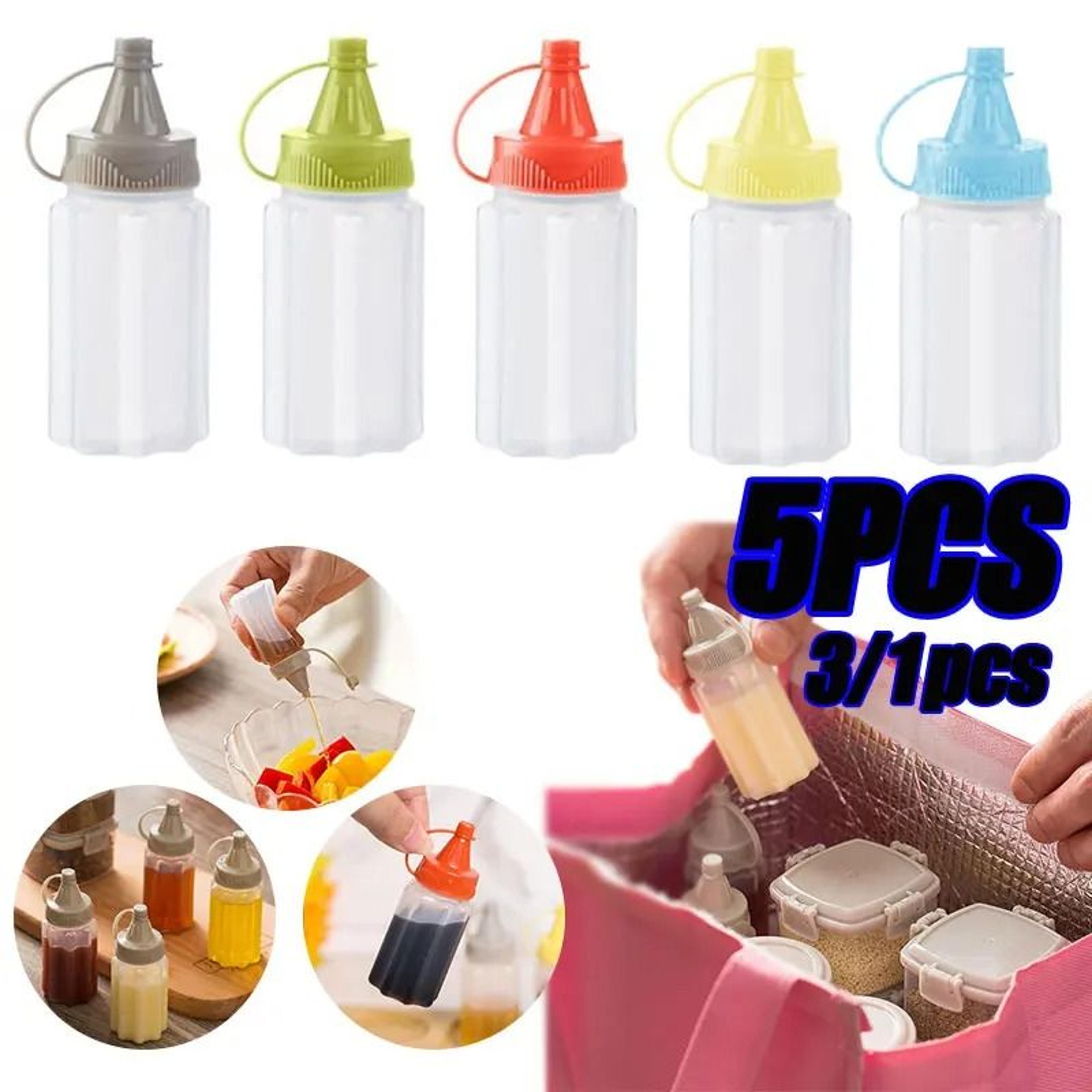 portable kitchen sauce & vinegar squeeze bottle