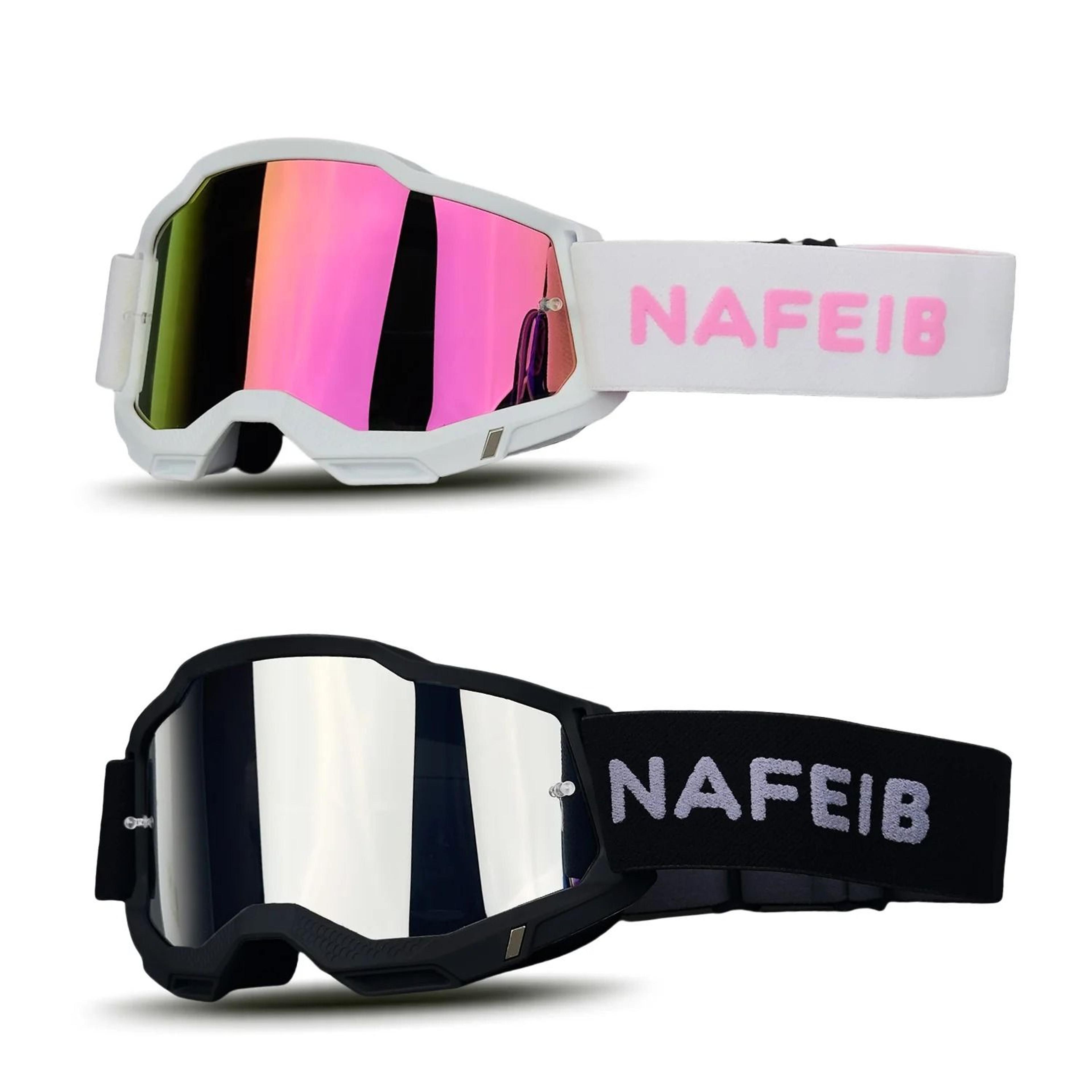 ultra-compact uv400 motocross & off-road sports goggles
