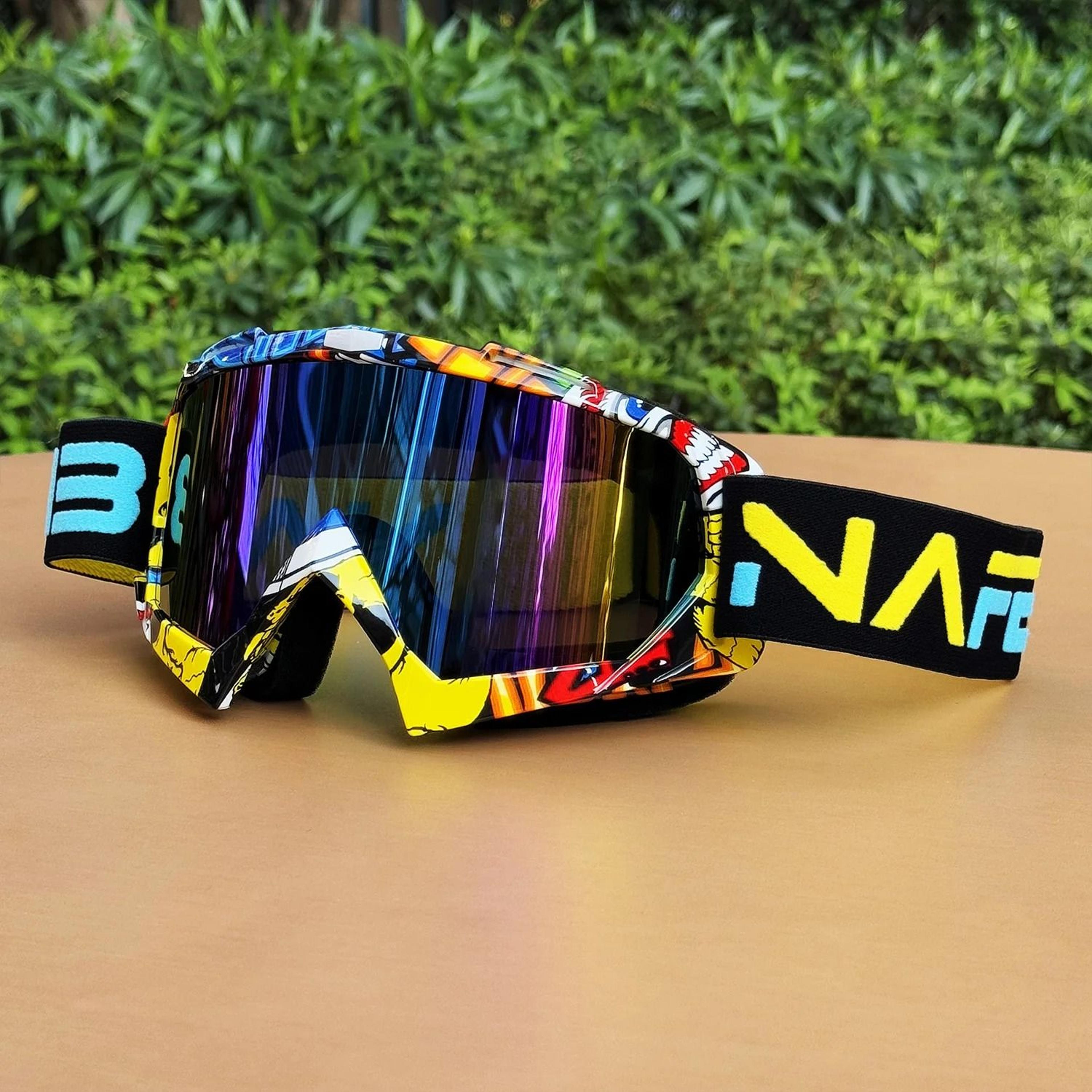 nafeib performance anti-impact motocross & off-road goggles