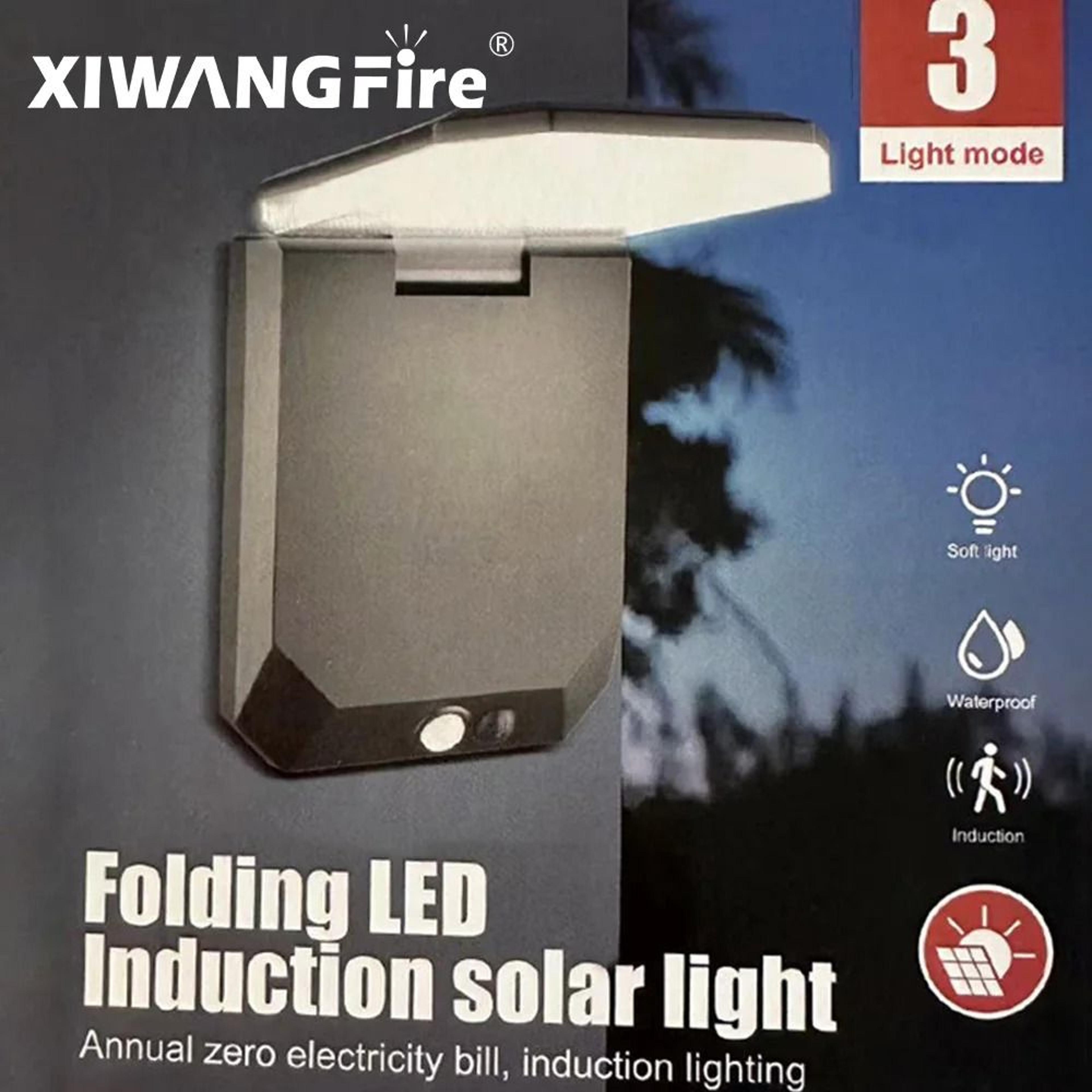outdoor solar motion sensor led wall lamp