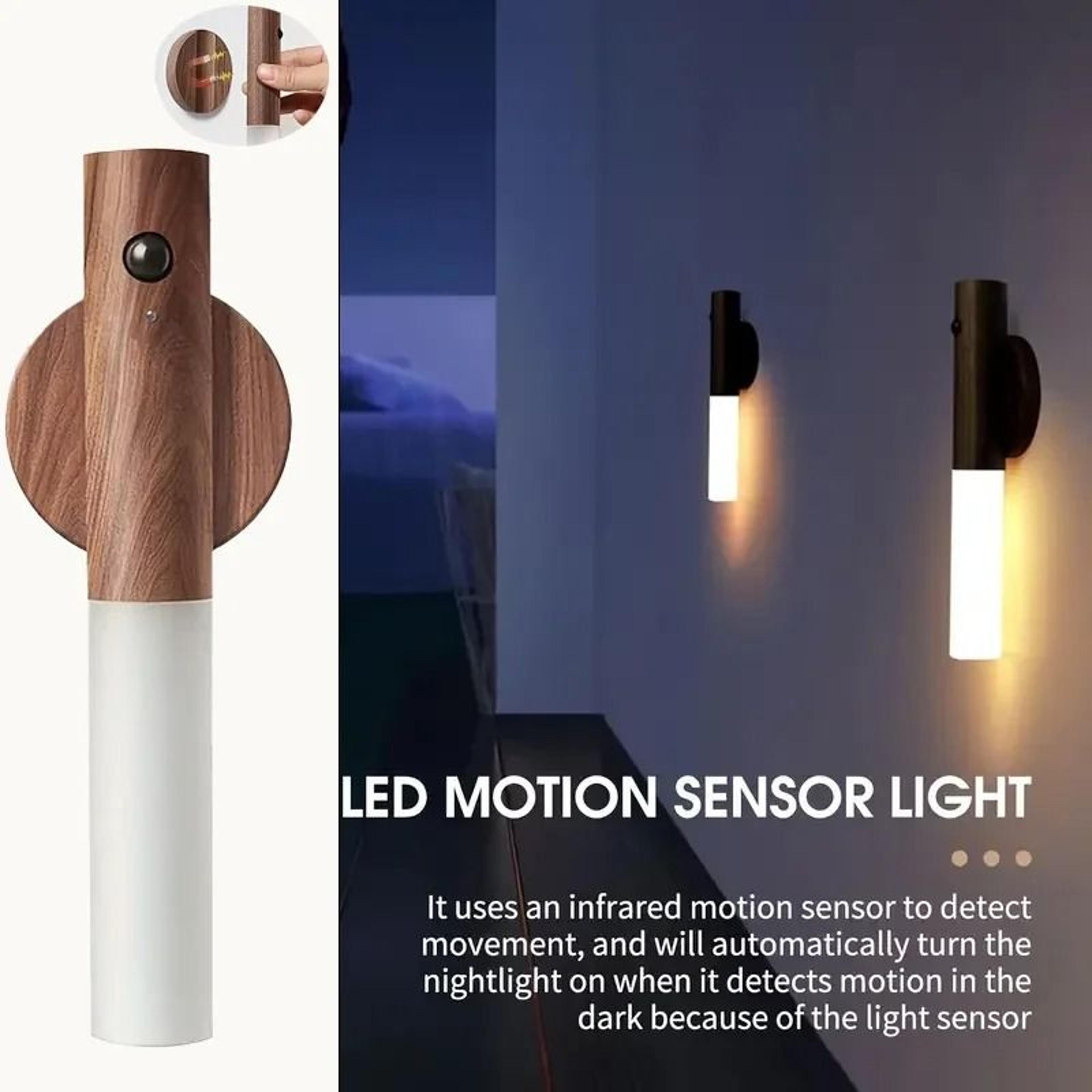 smart motion sensor rechargeable led night light