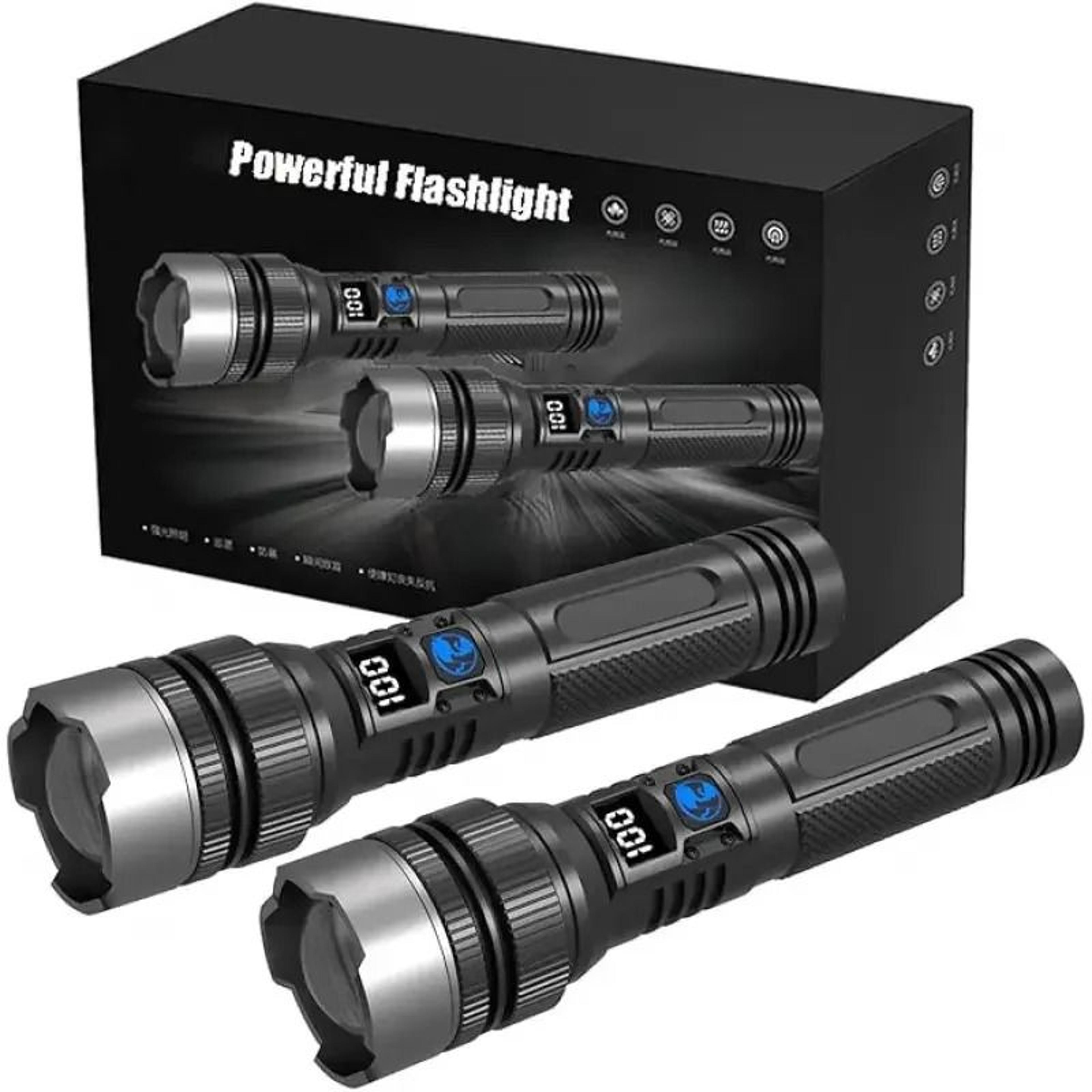 ultra-bright compact rechargeable outdoor flashlight