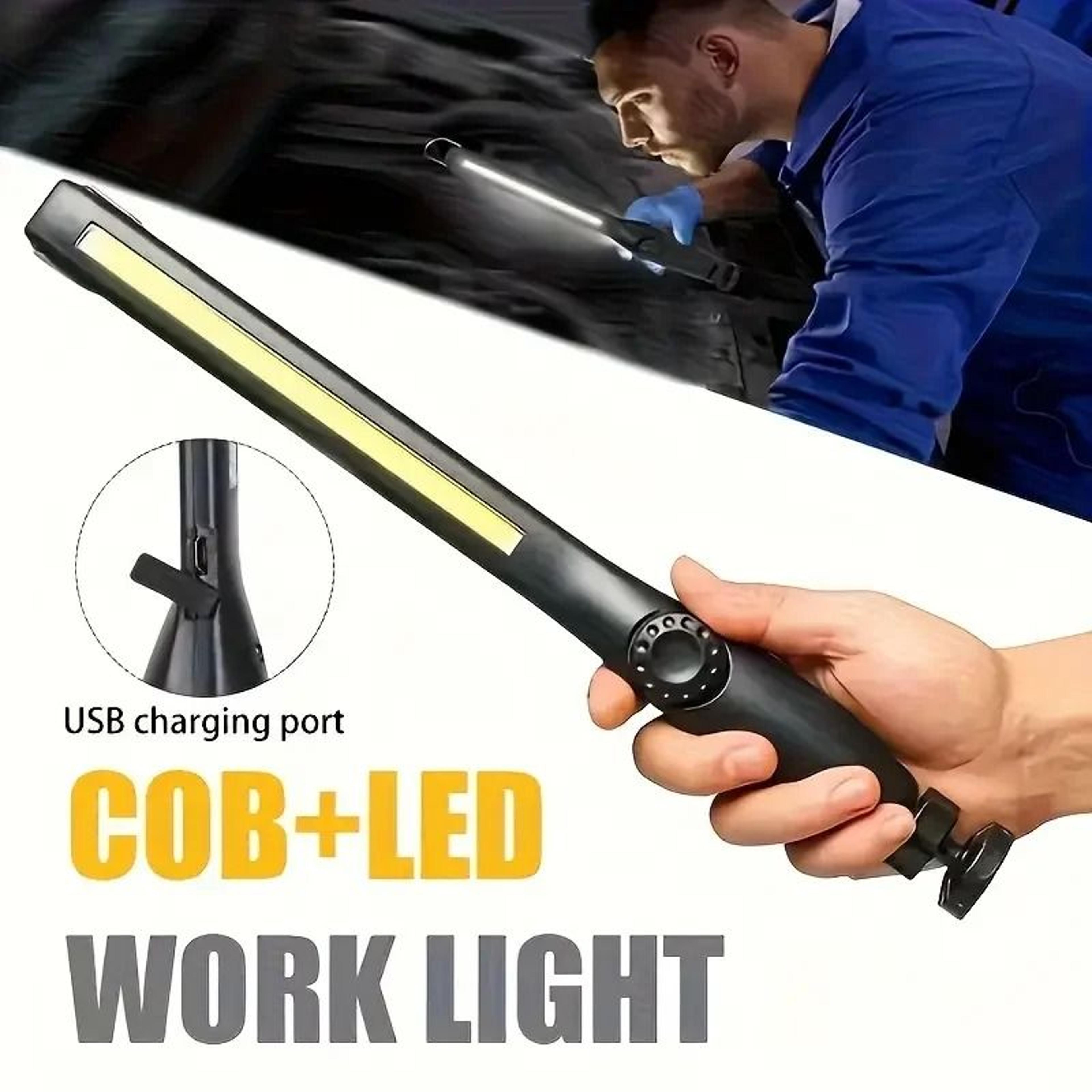 700lm rechargeable cob led multi-axis work light