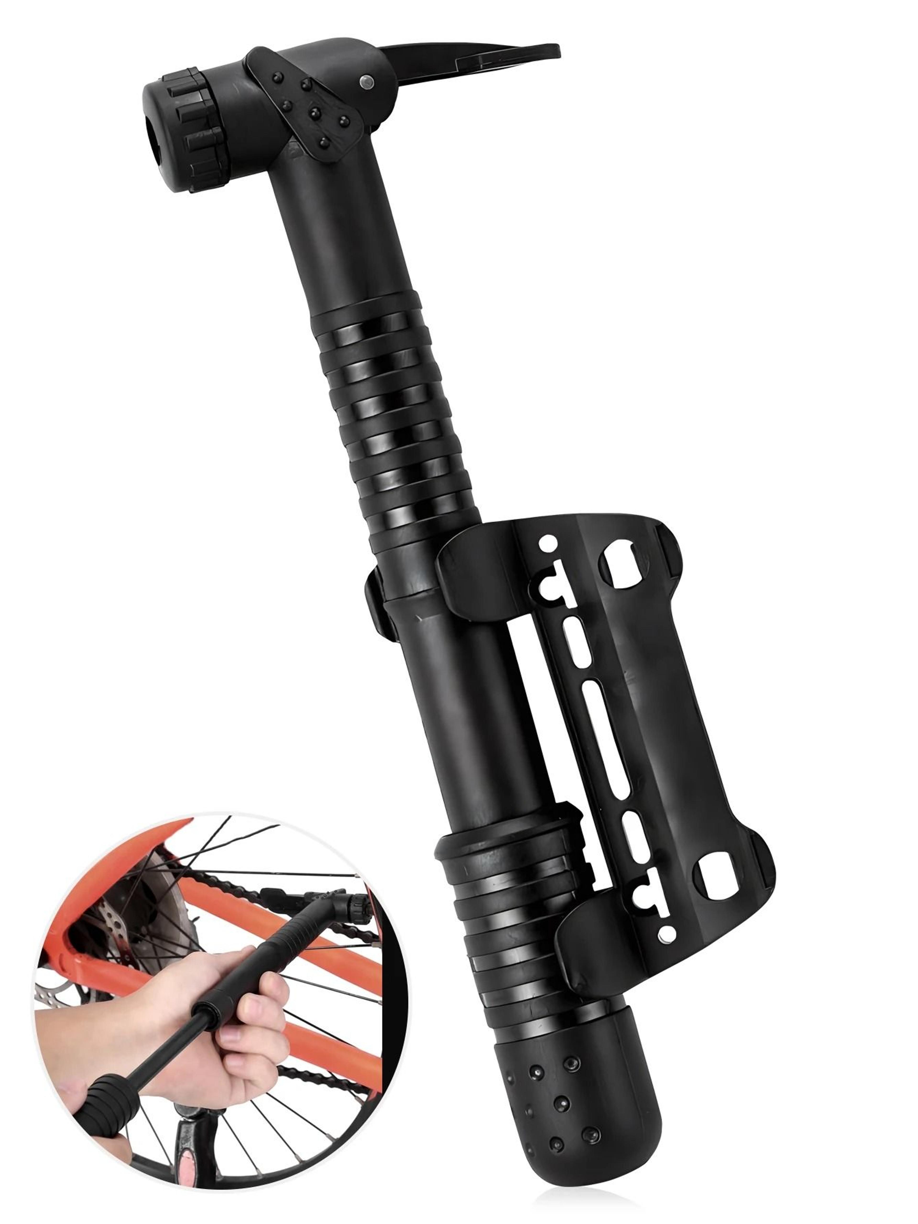 professional high-pressure portable manual bike floor air pump