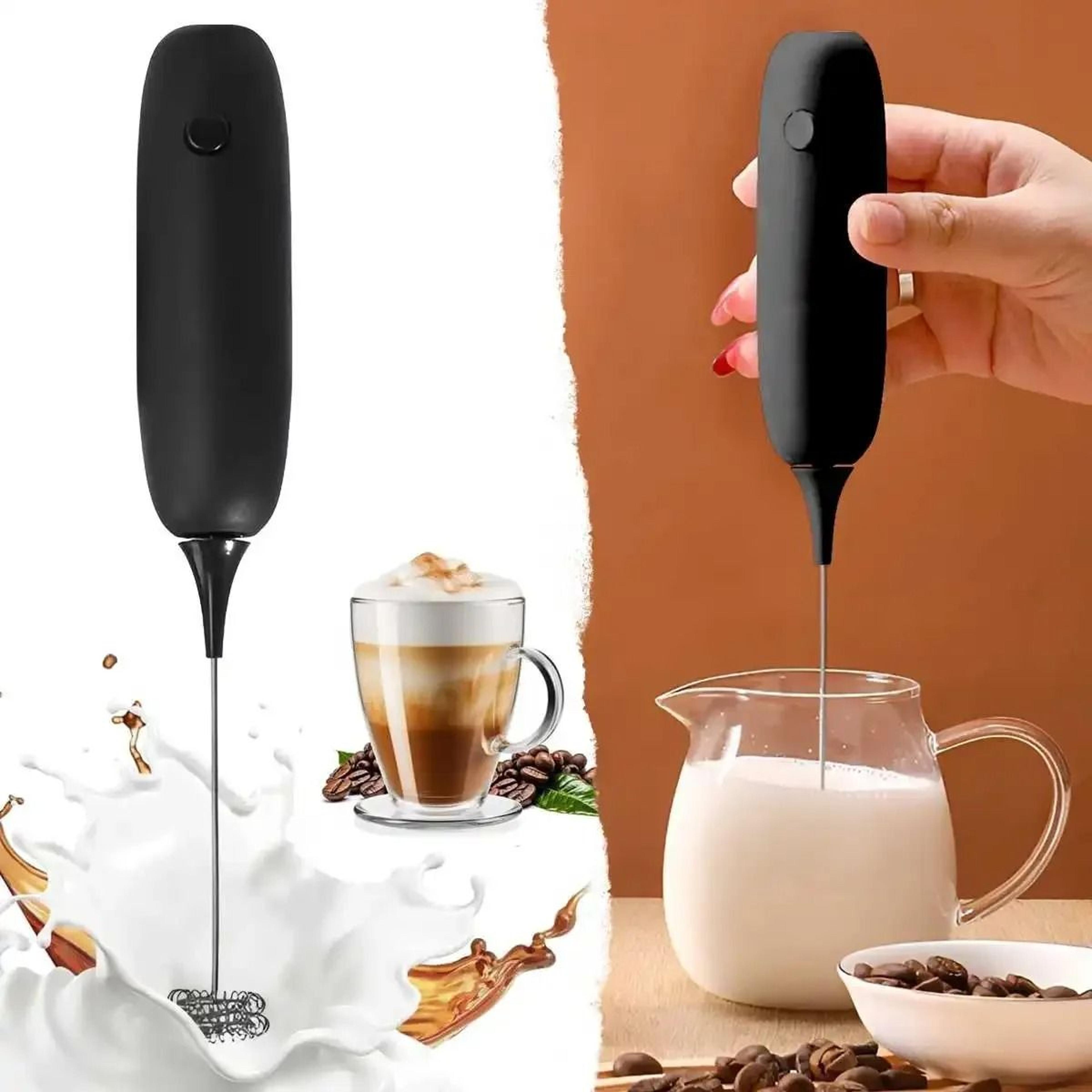 high-velocity handheld electric milk frother and coffee whisk