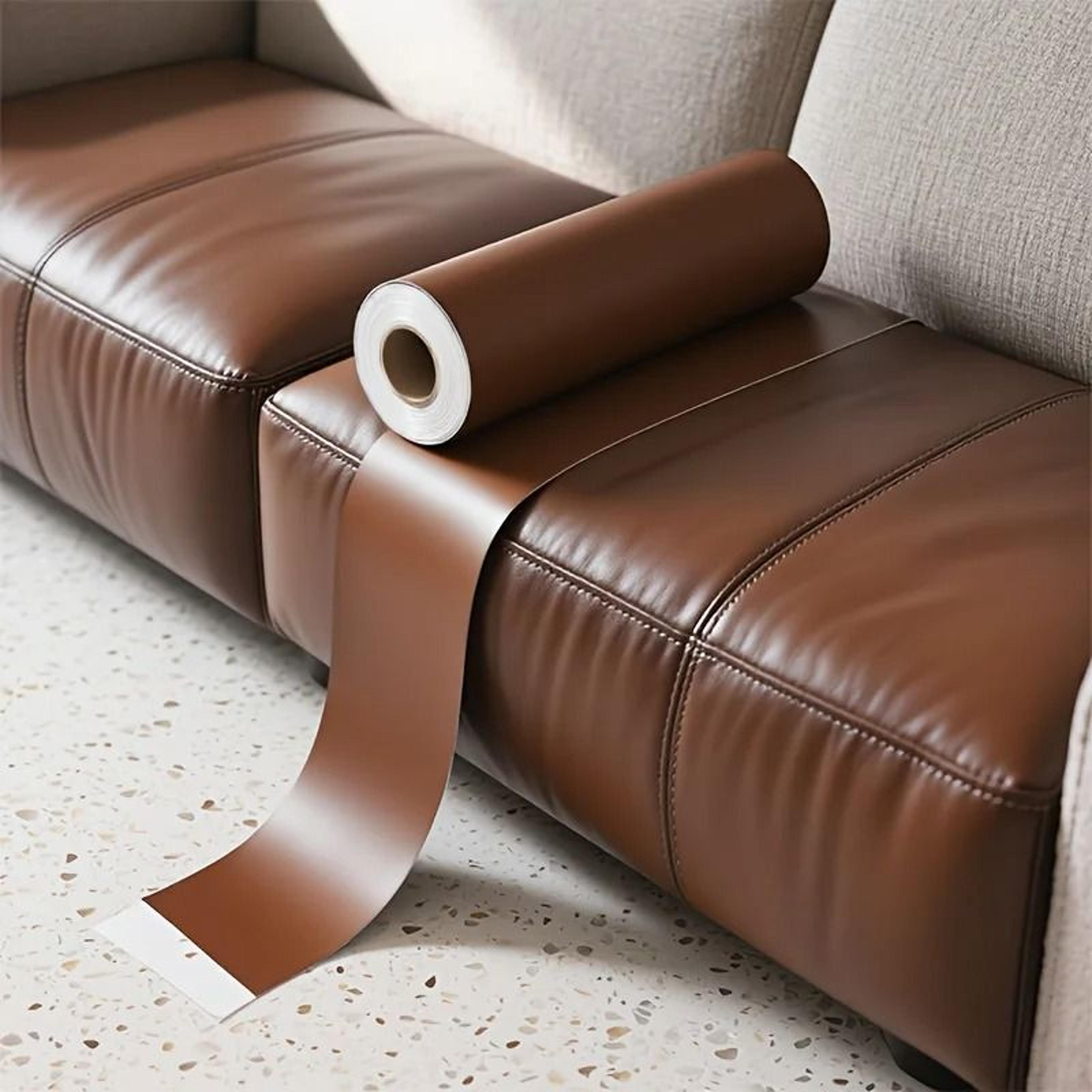 universal large self-adhesive pu leather repair patch and restoration tape