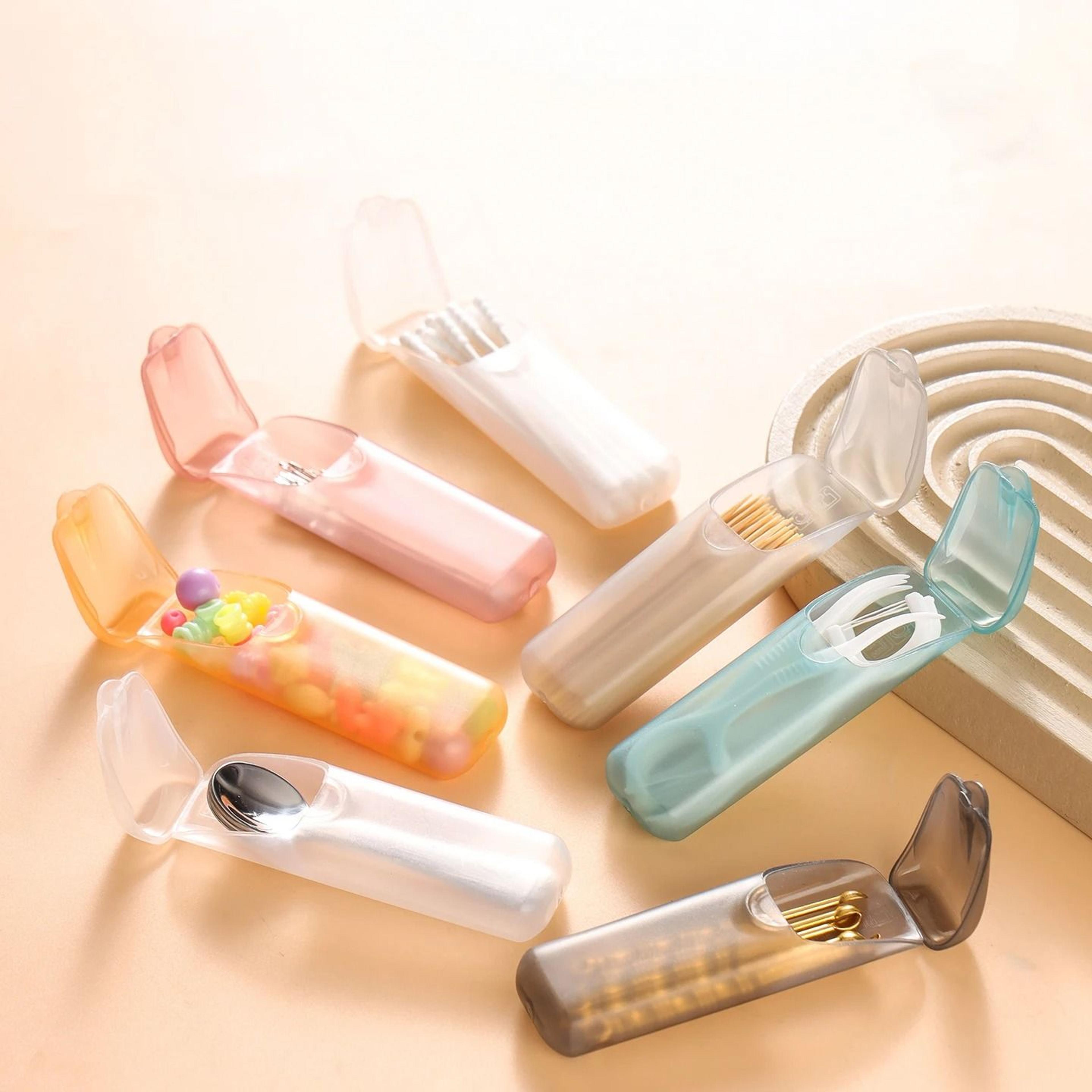 universal eco-friendly pp plastic mini travel storage organizer pod