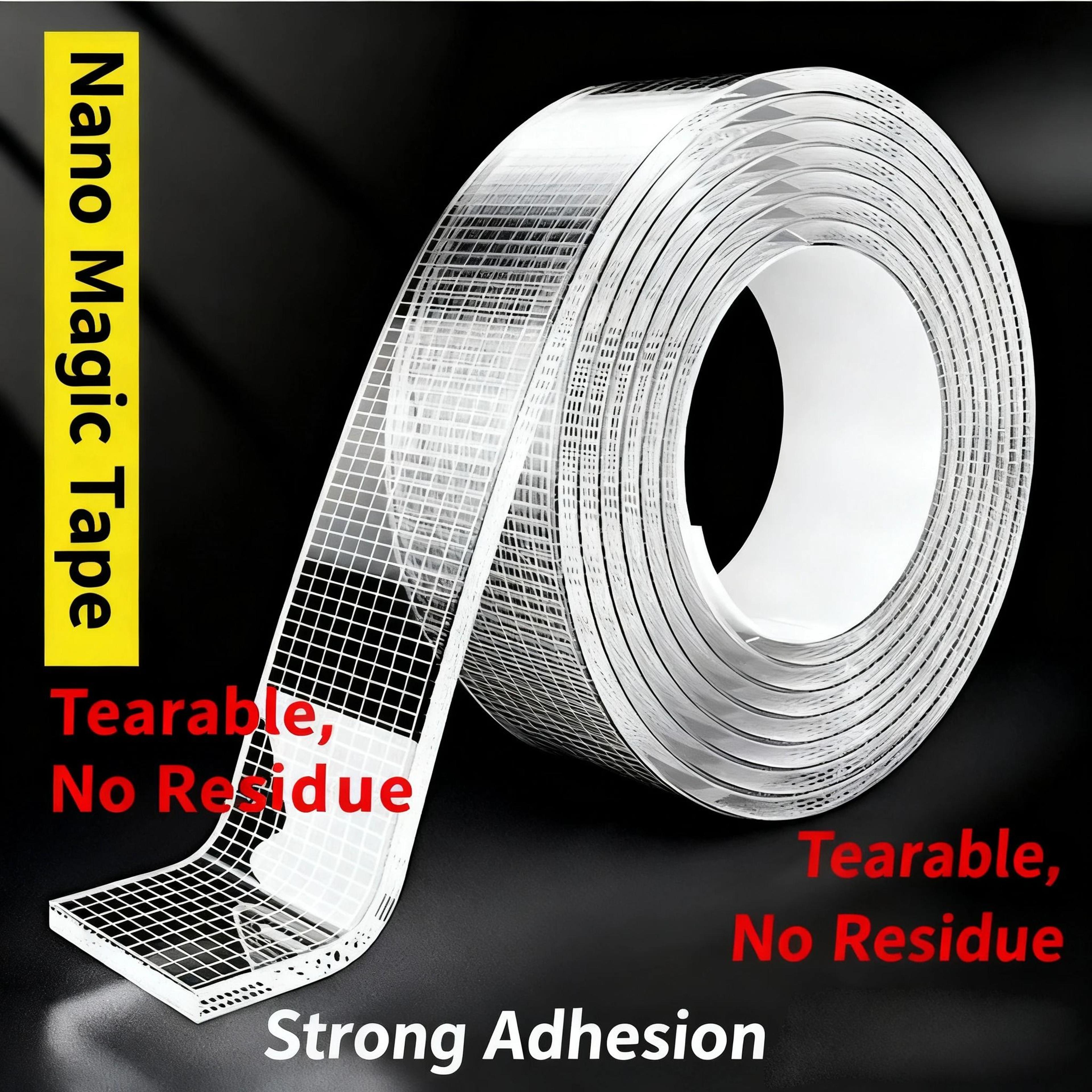 ultra-strong nano double-sided adhesive tape roll