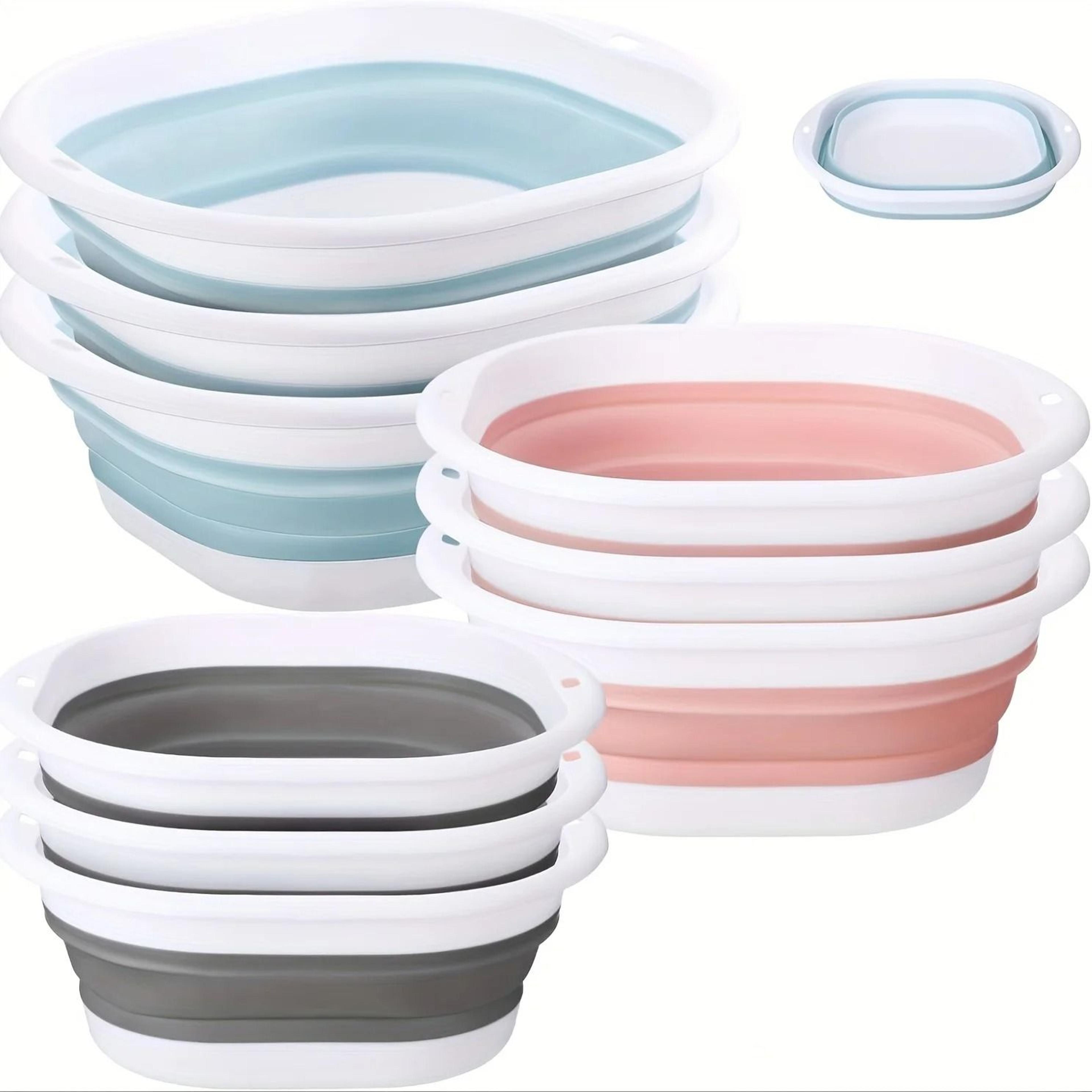 small portable foldable space-saving wash basin