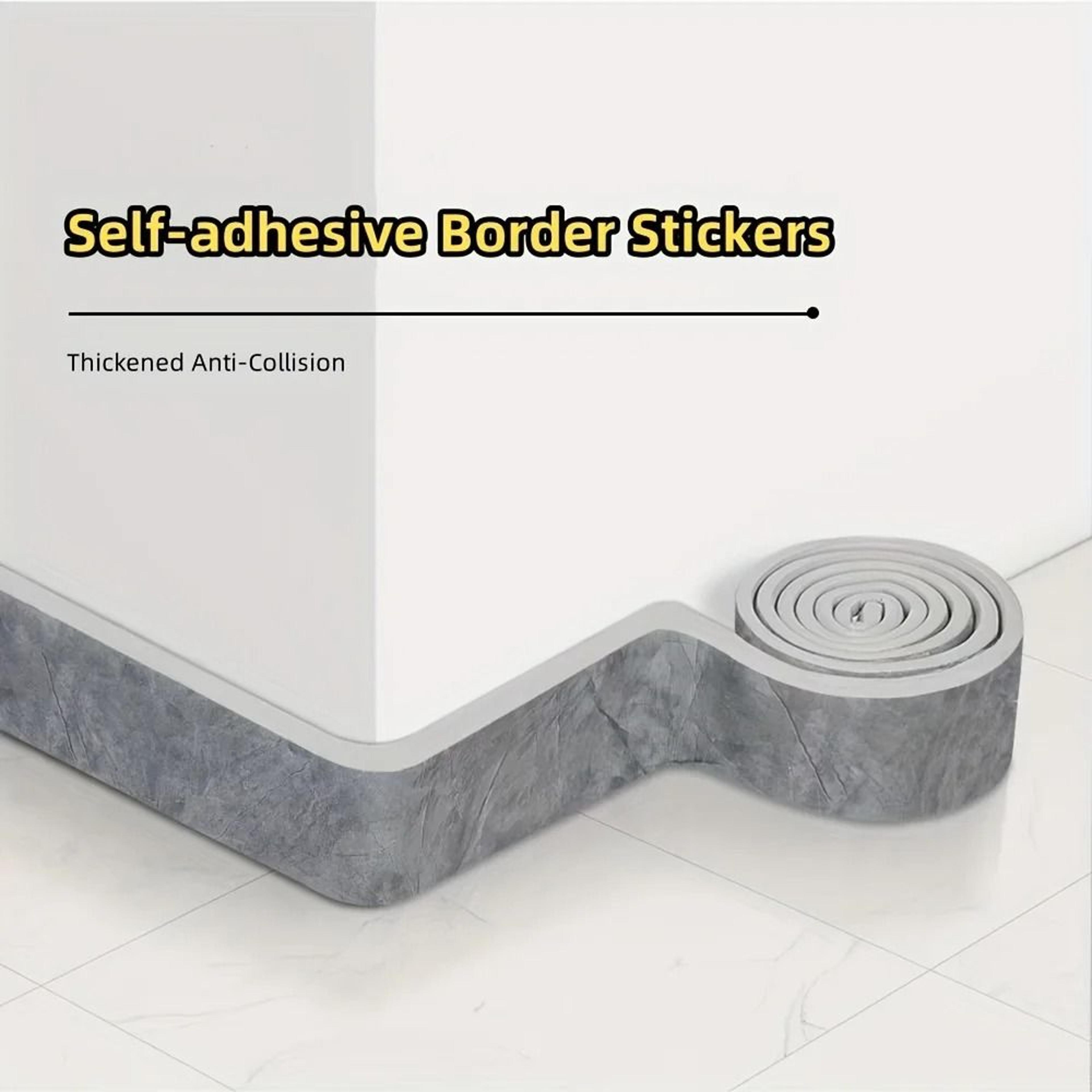 thickened self-adhesive anti-collision wall border protector