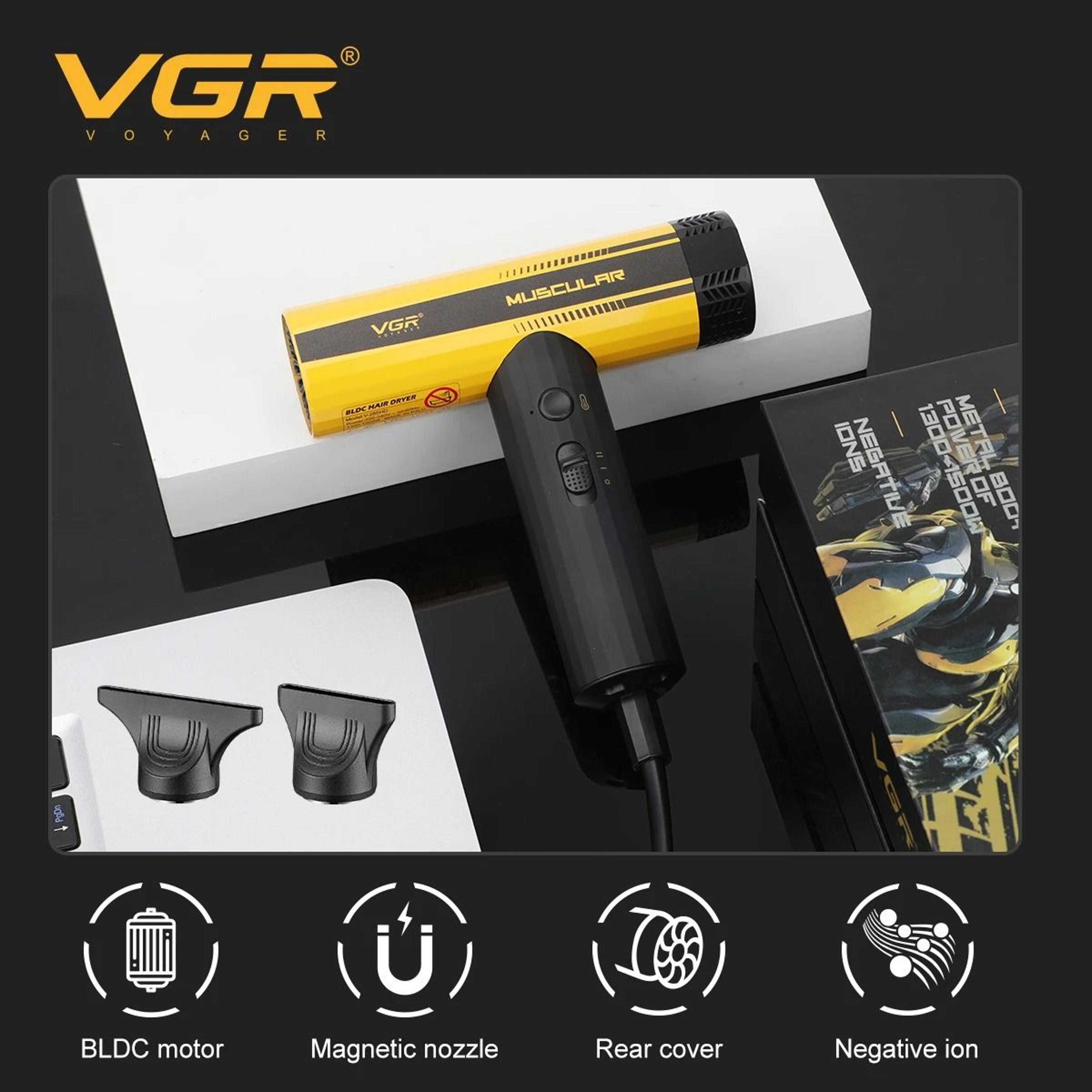 professional 110,000 rpm brushless motor hair dryer (model v-285 hd)