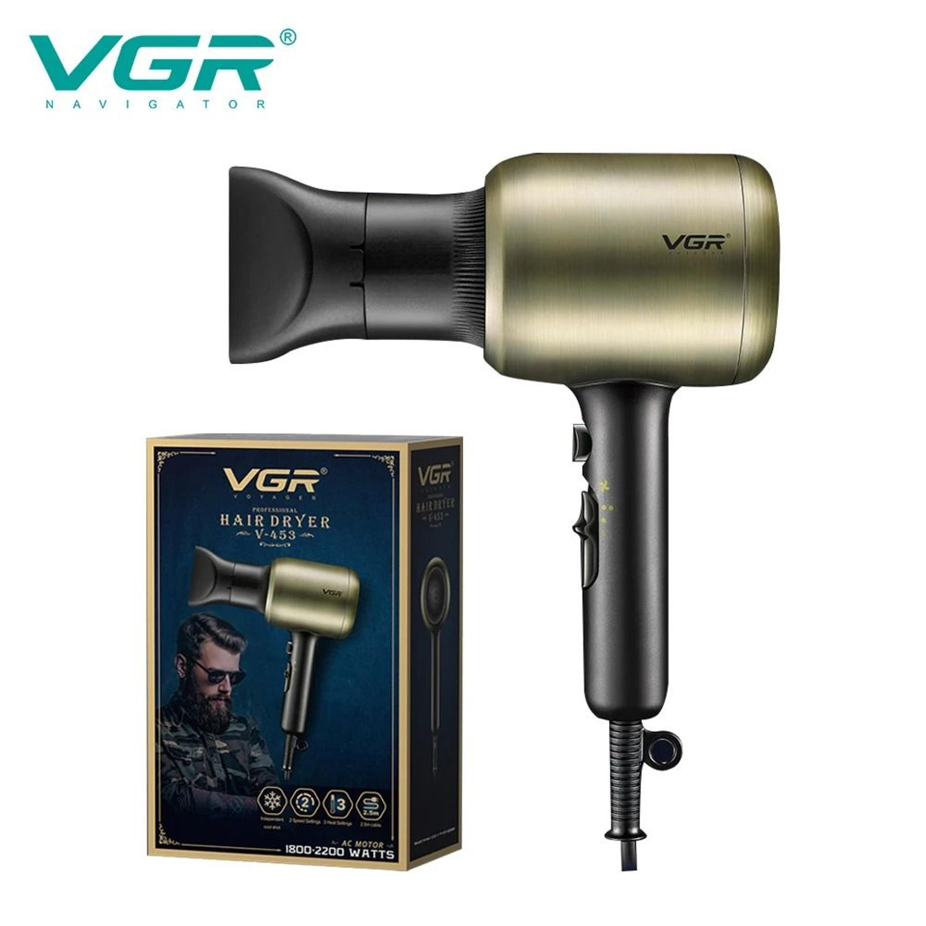 vgr professional 2200w damage-free hair dryer