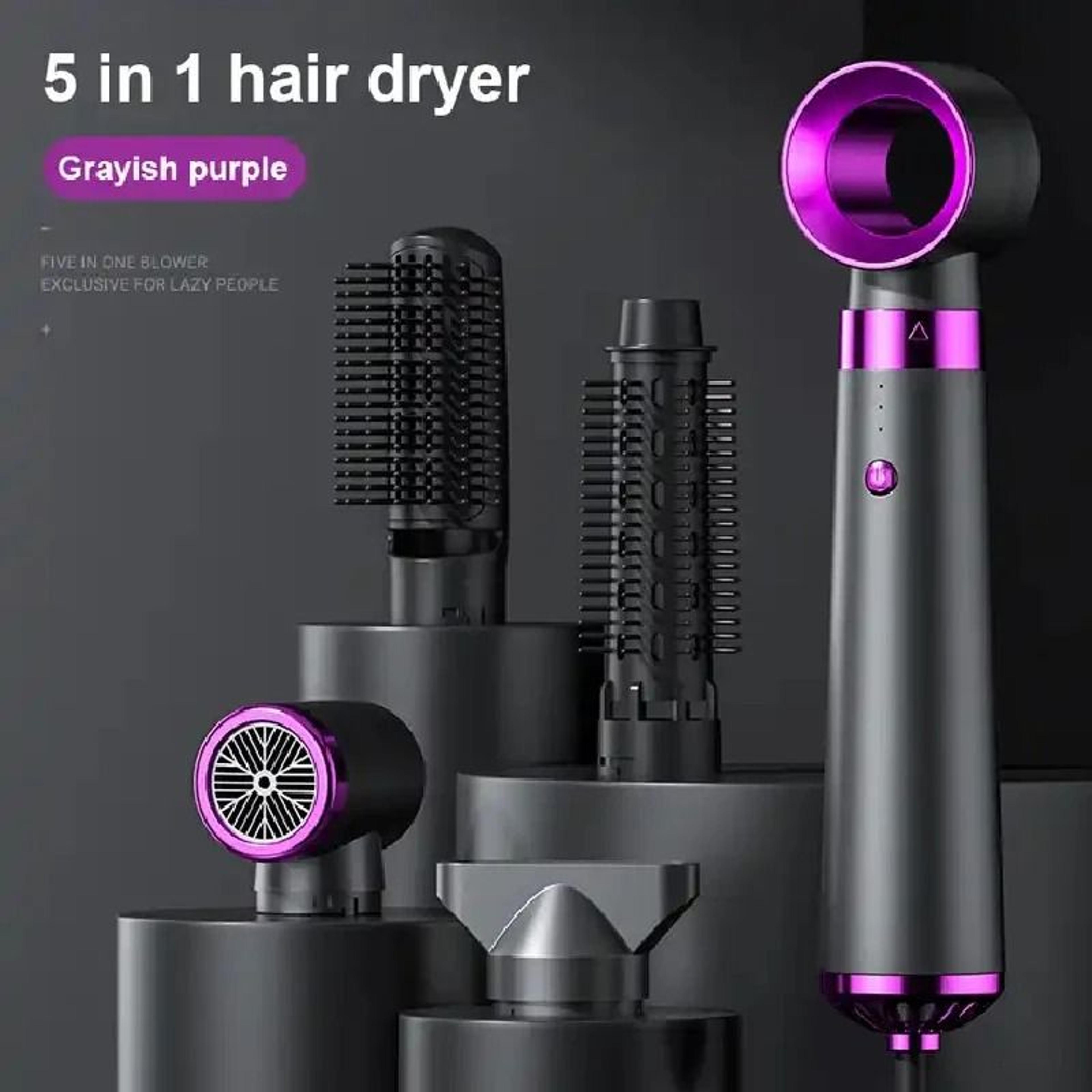 5-in-1 multifunctional electric hot air brush & hair styling set