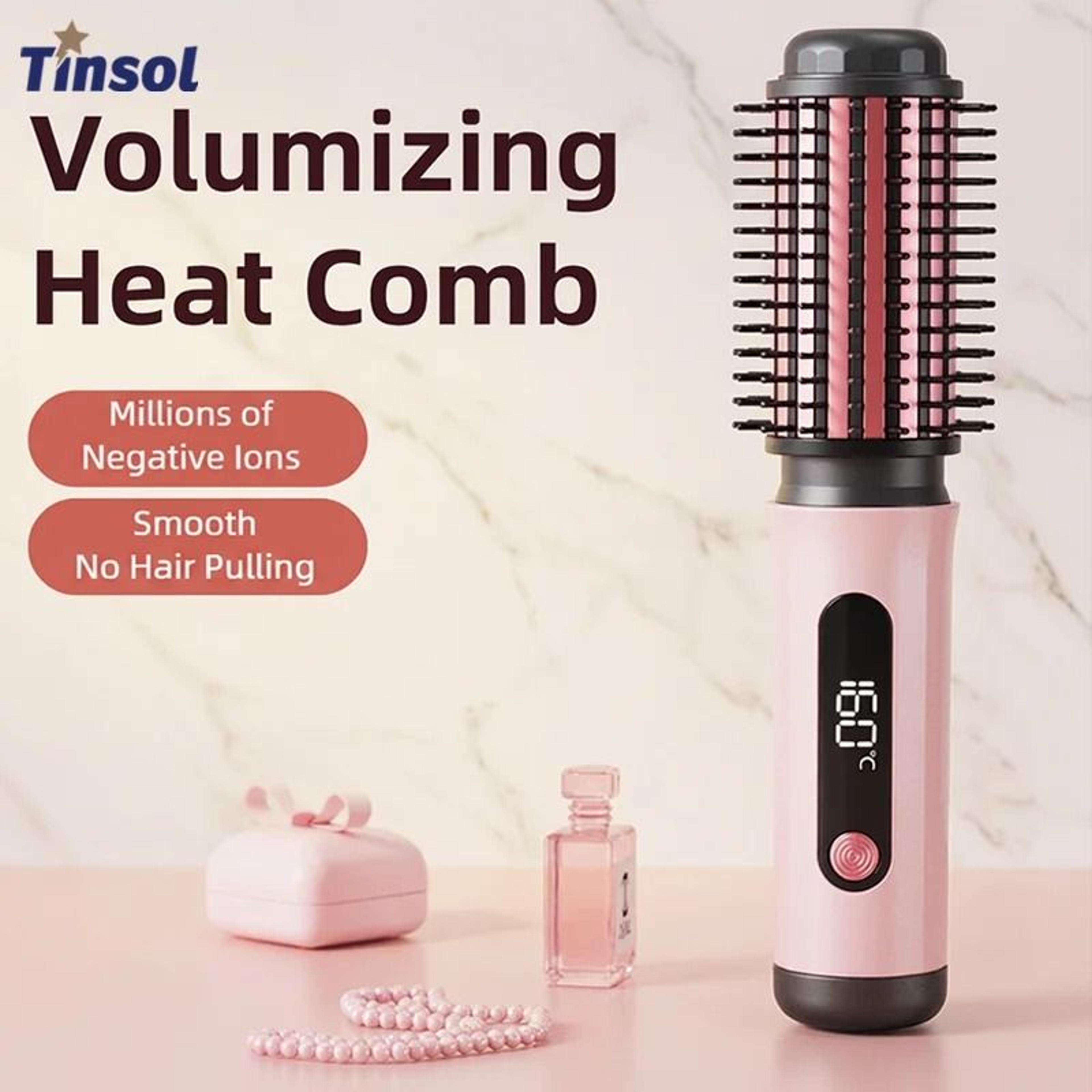 tinsol professional multi-functional negative ion hot air brush