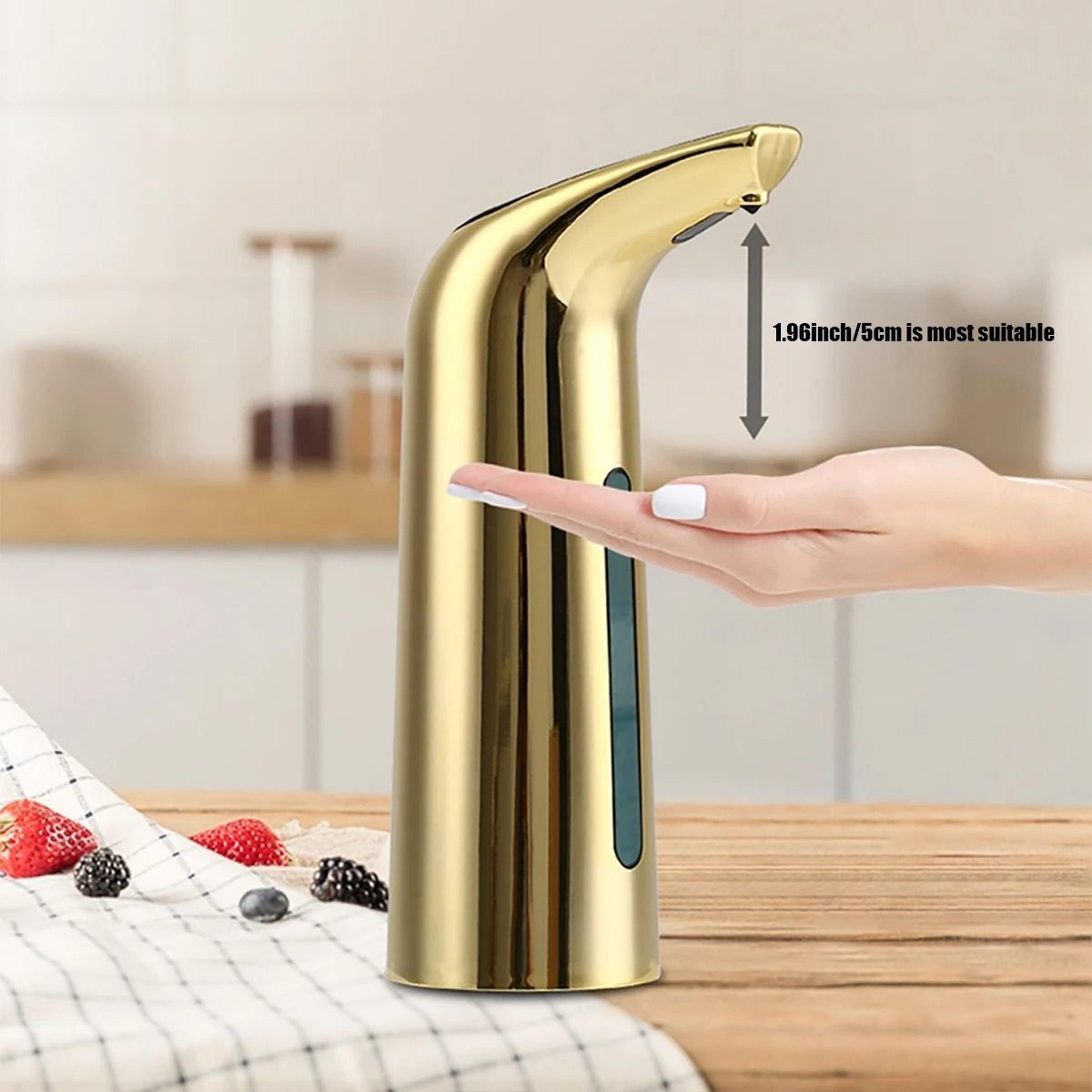 400ml luxury gold automatic touchless foam hand soap dispenser