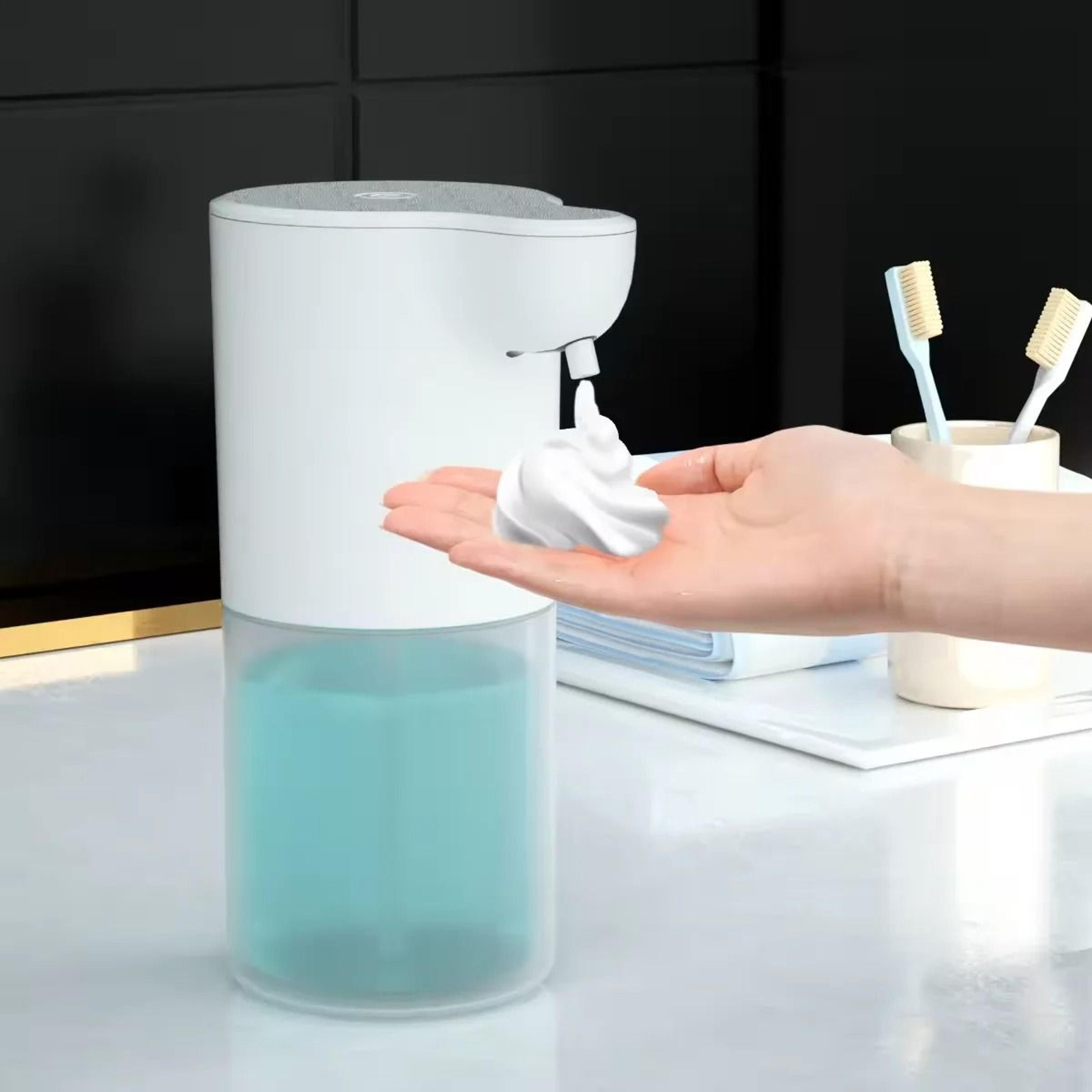 350ml automatic touchless usb rechargeable foam soap dispenser