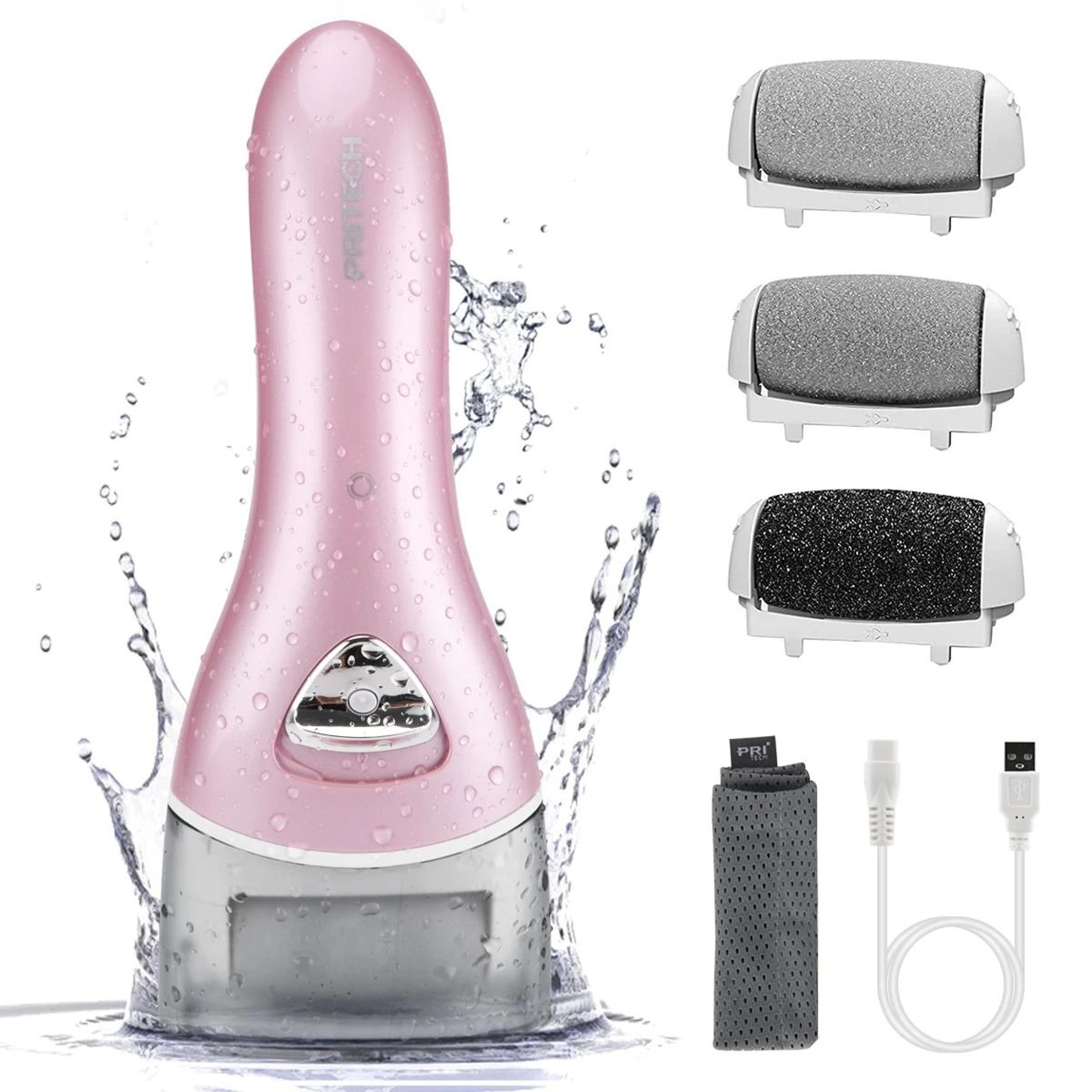 pritech rechargeable electric pedicure & hard cracked skin spa tool