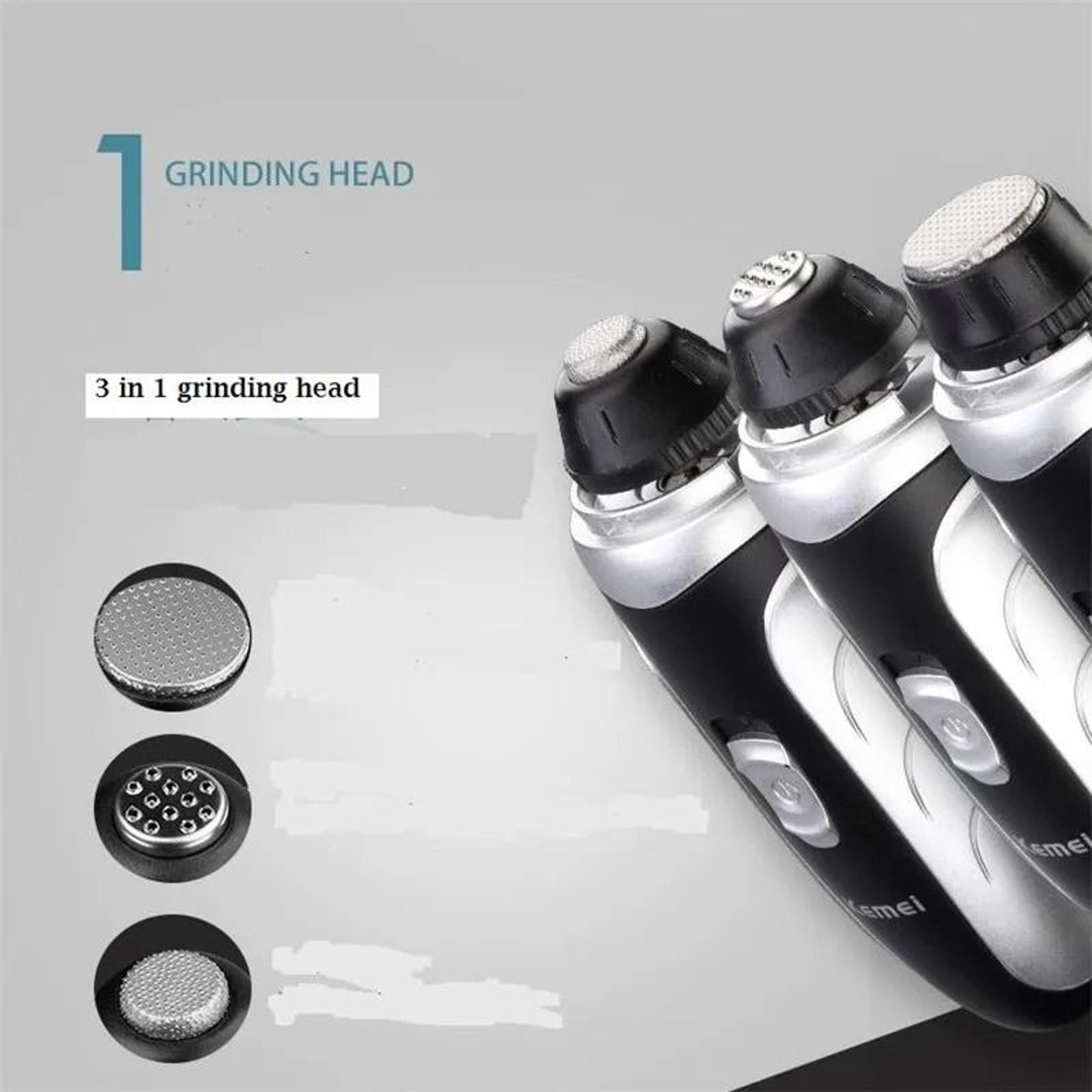 professional 3-roller electric foot callus remover & pedicure machine