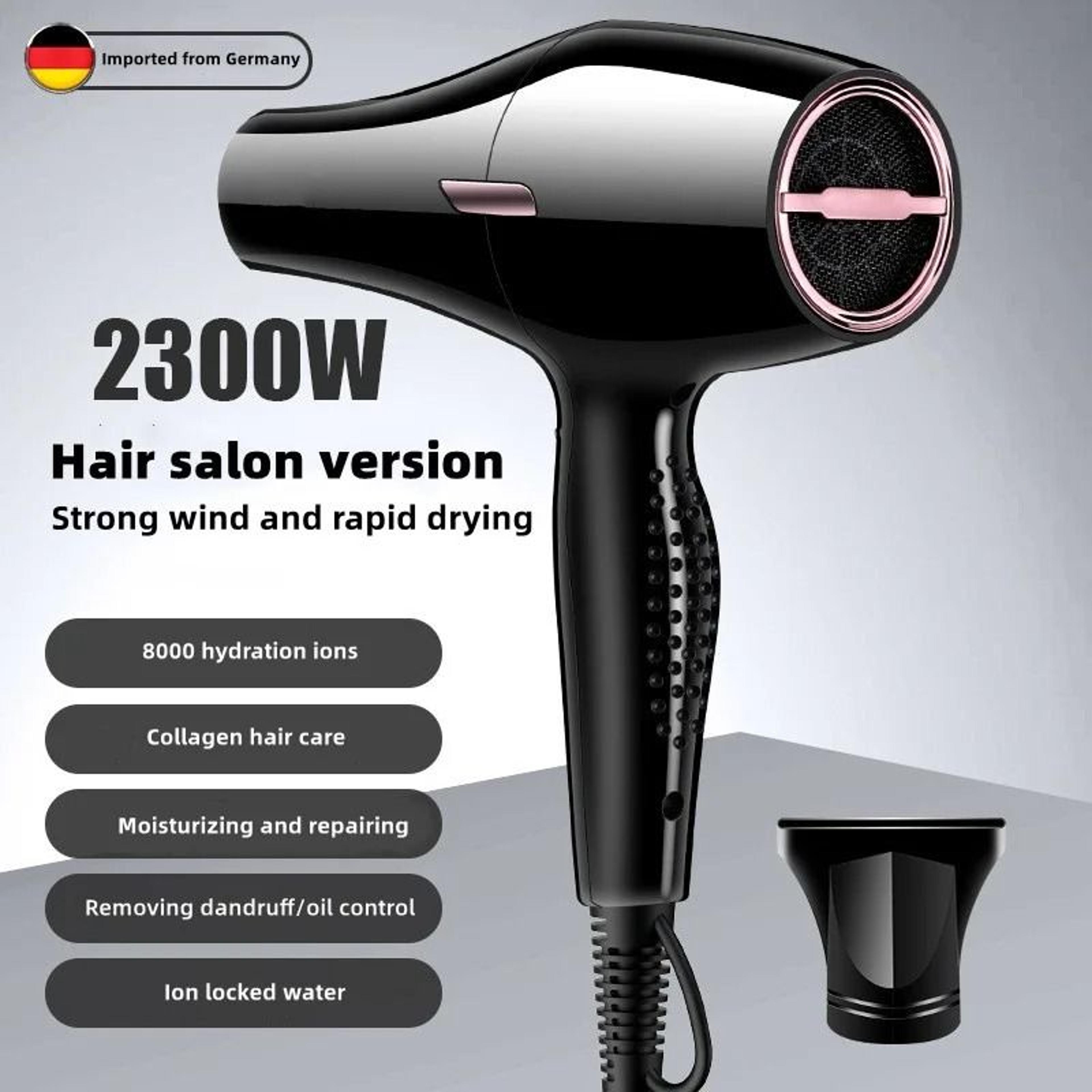 professional 3000w high-power salon hair dryer