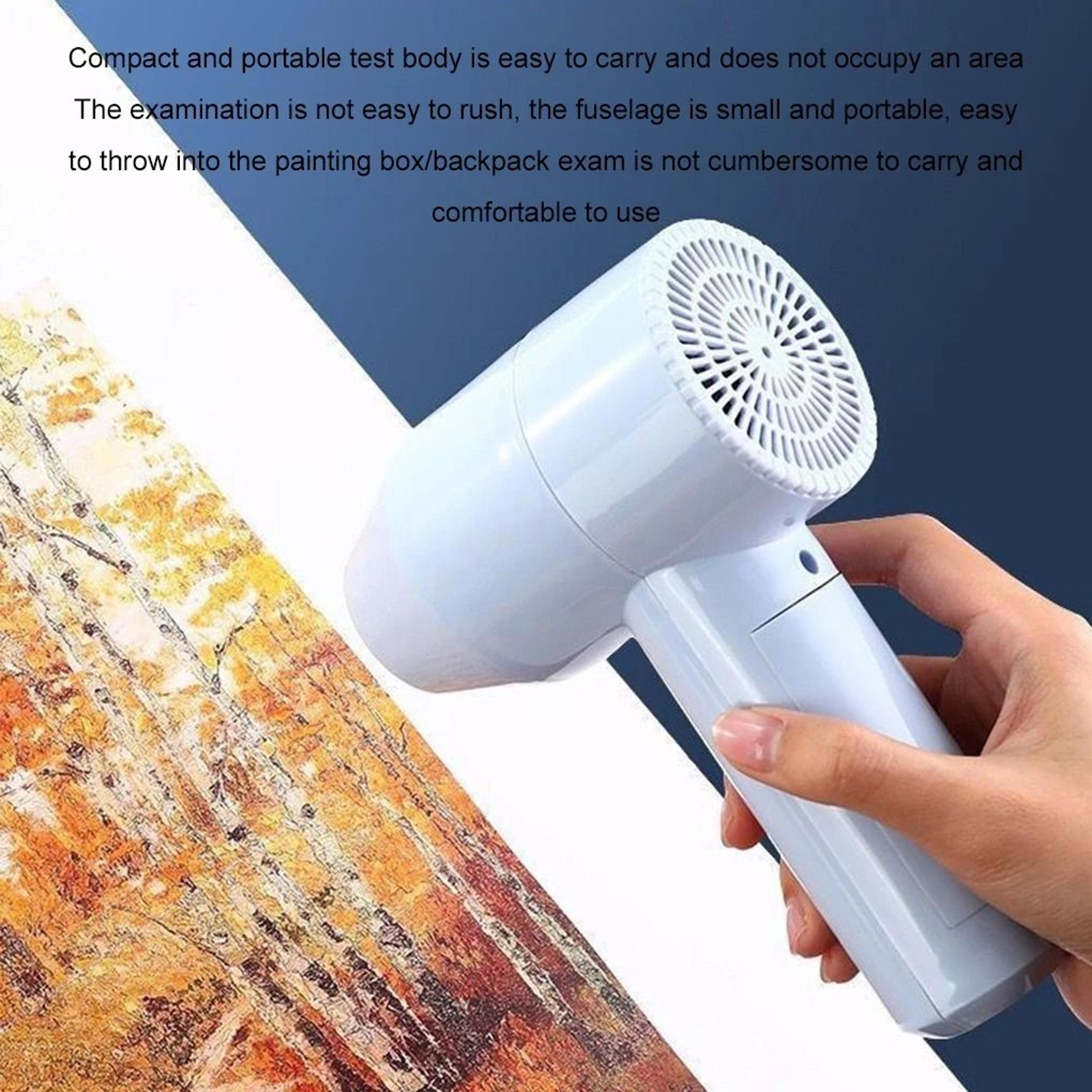 portable wireless handheld mini air blower & watercolor drying fan