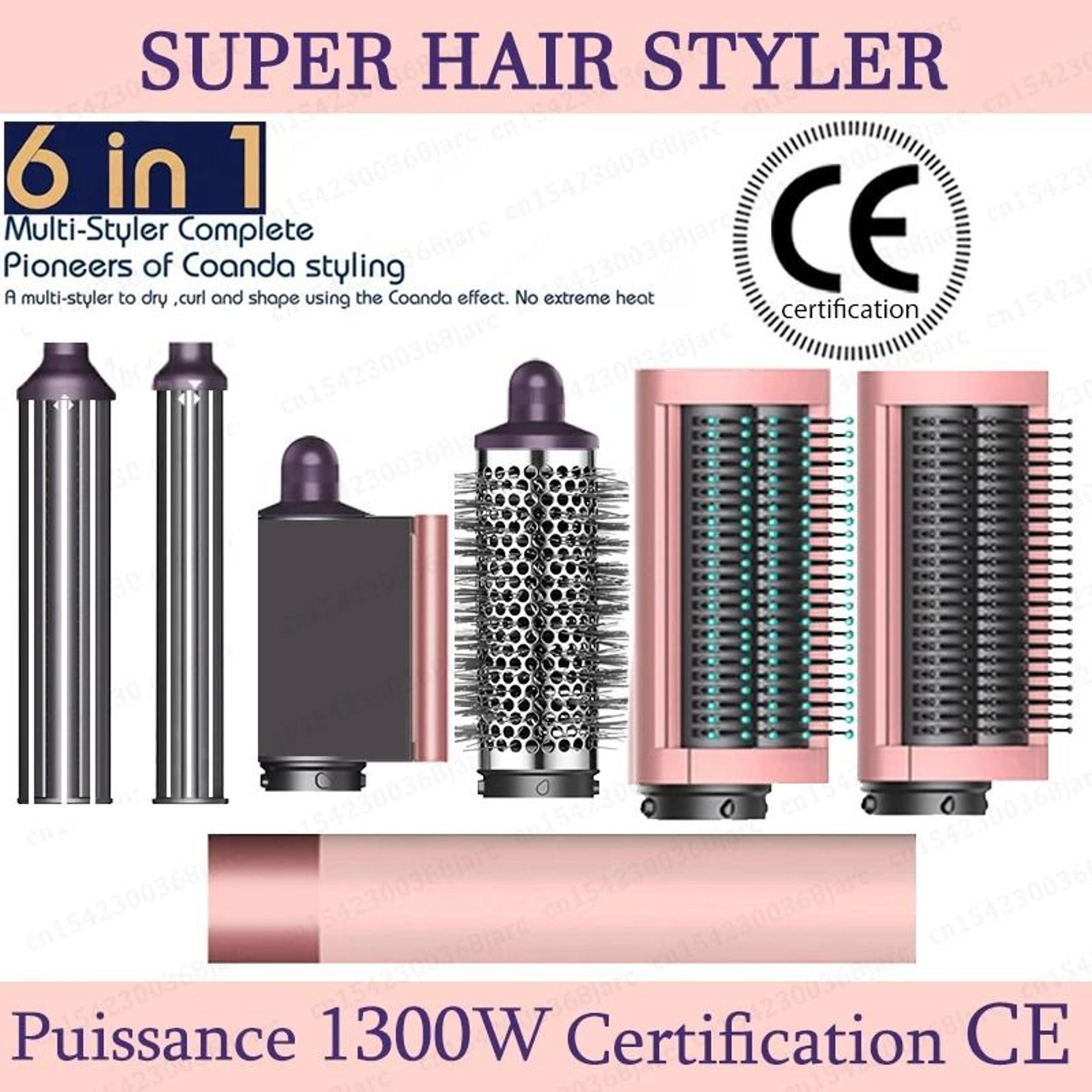 sencicimen x9 multi hair styler & 7-in-1 hot air brush styling system