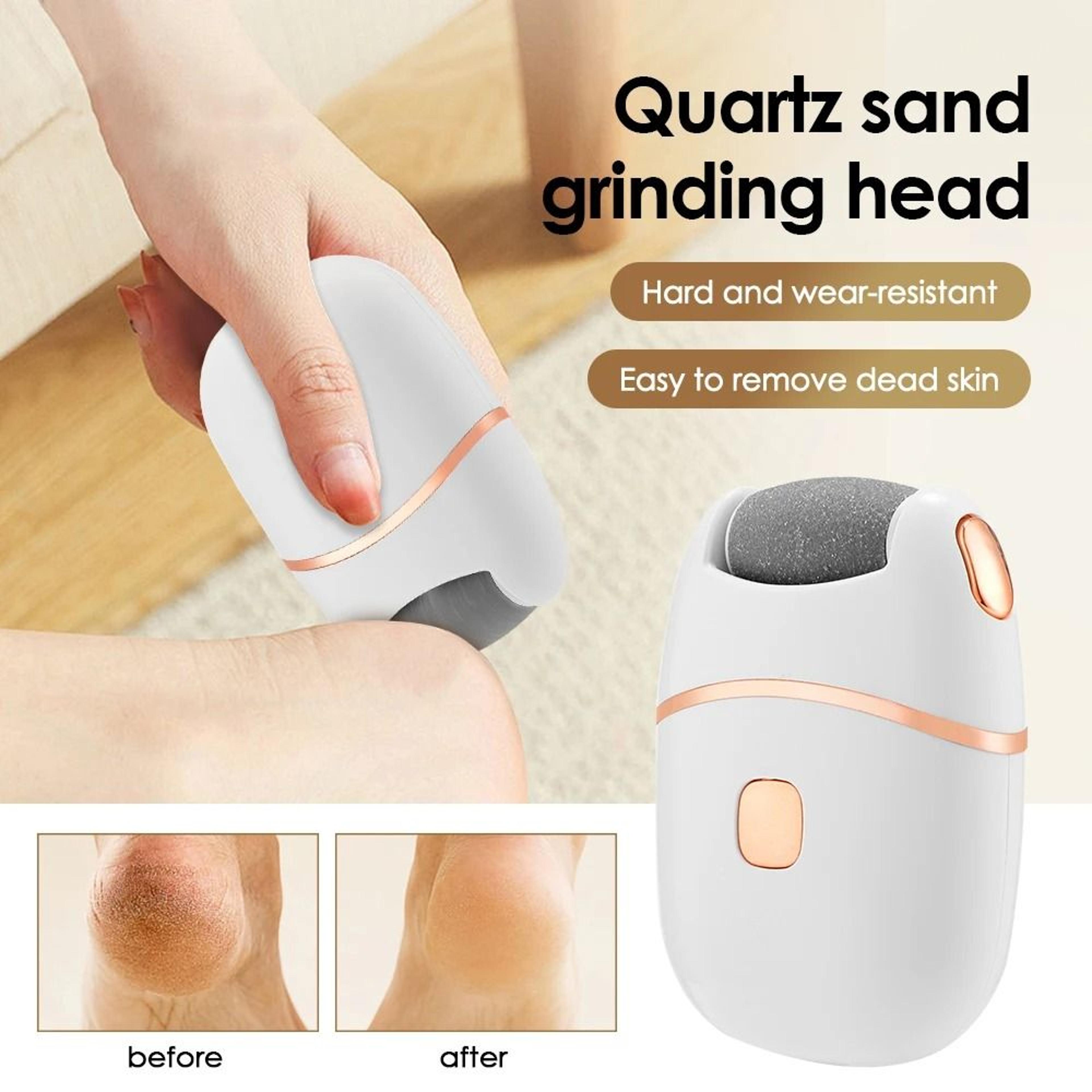 rechargeable electric foot grinder & painless callus remover