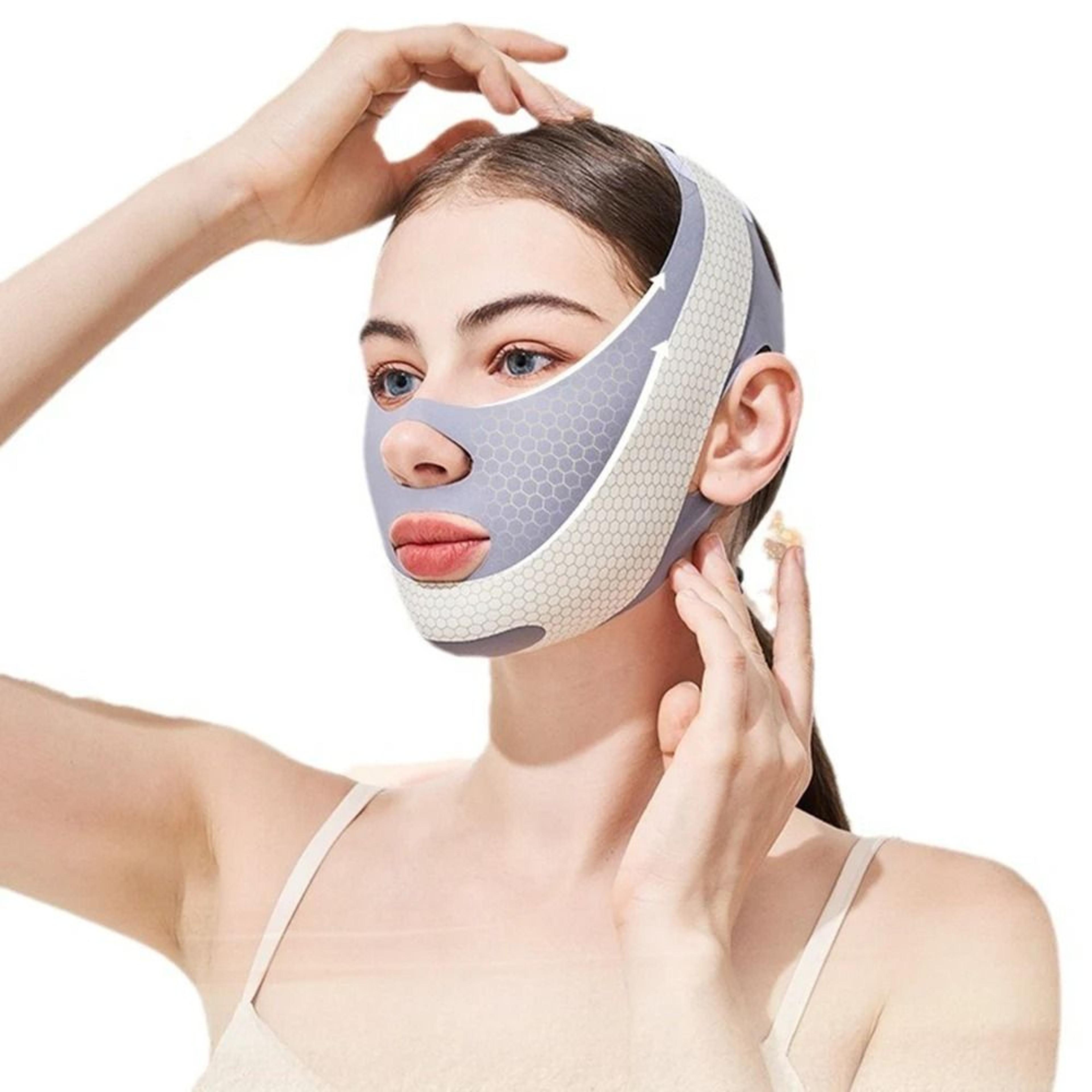v-line face slimming bandage & double chin reducer