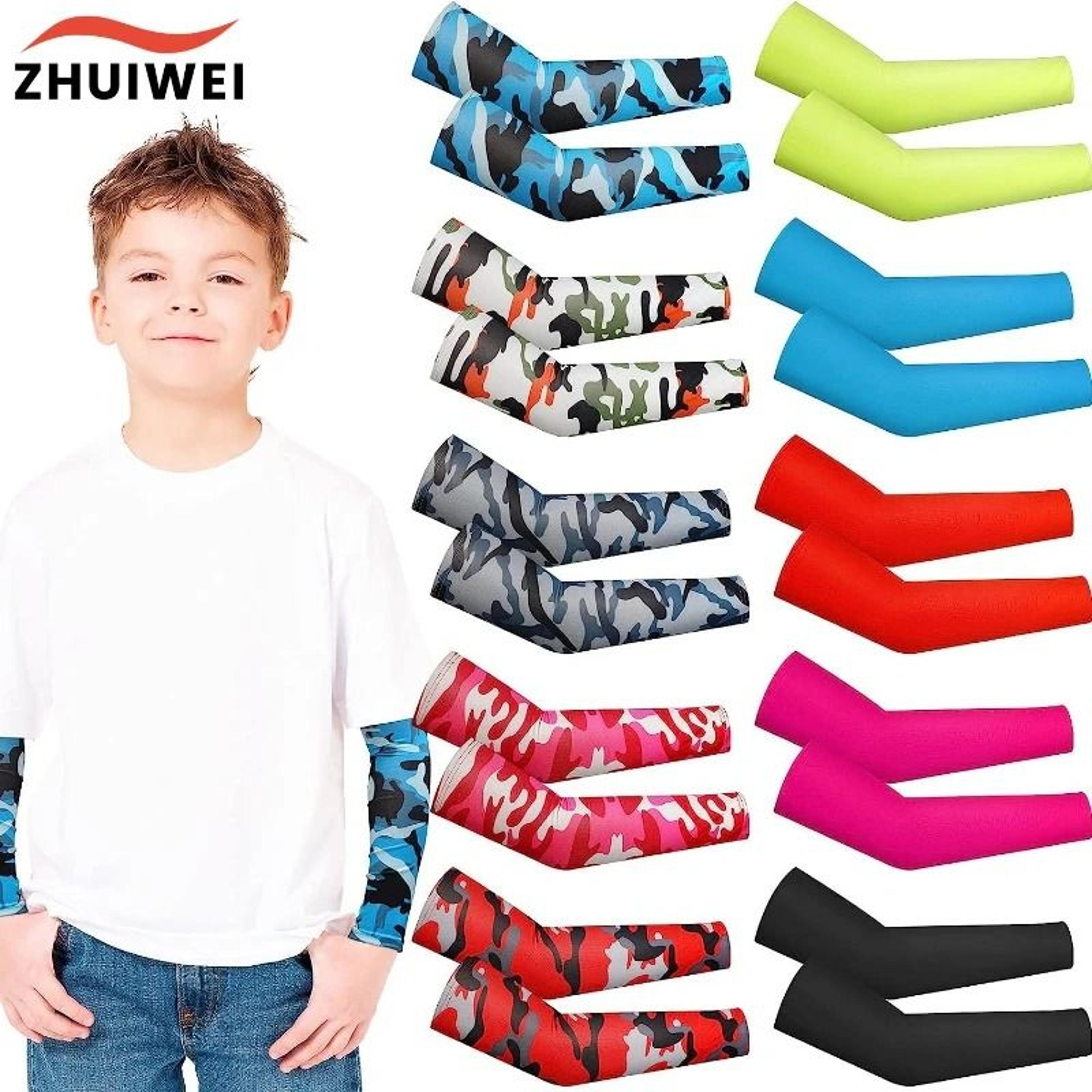 kids cooling uv sun protection arm sleeves