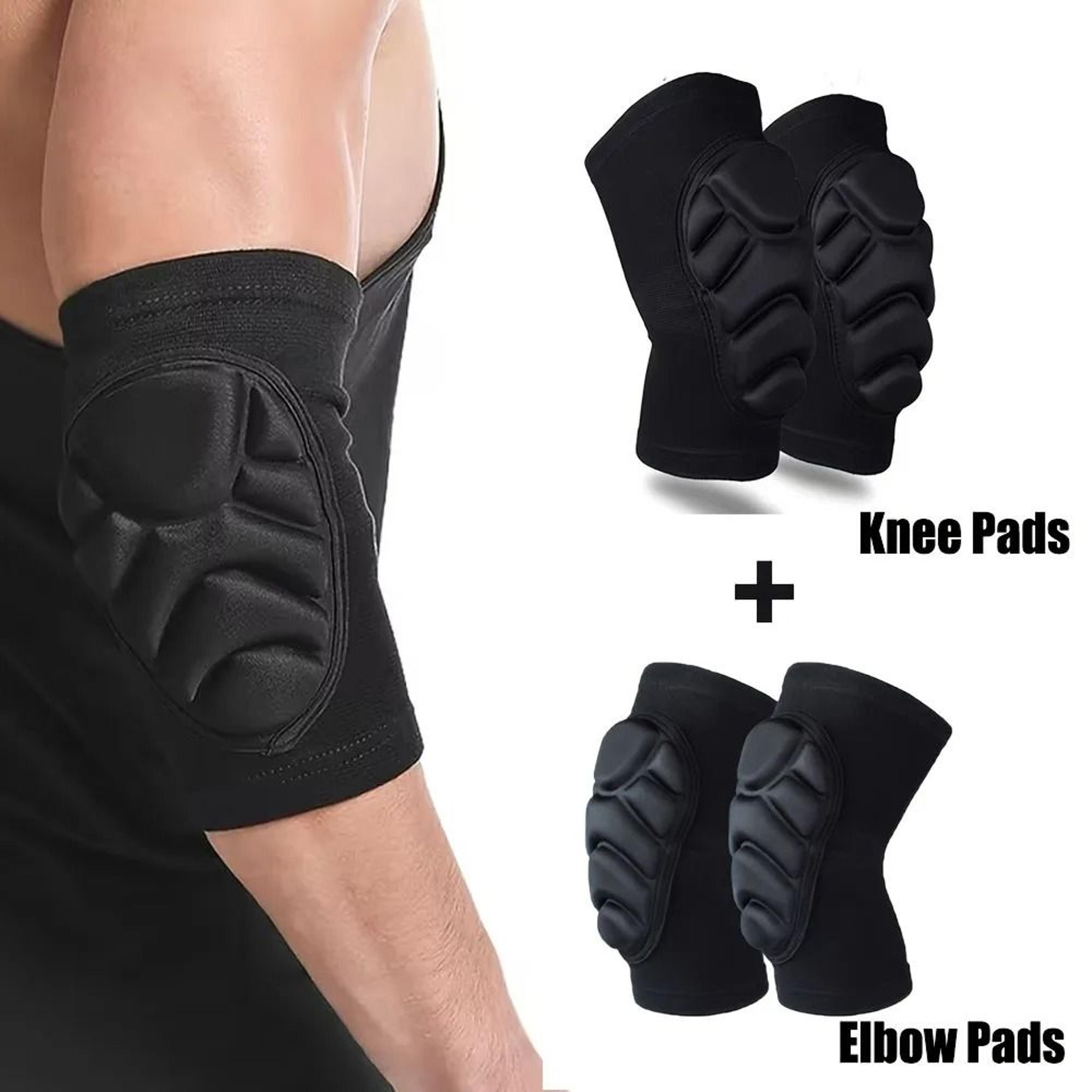professional knee and elbow protective pads (2-piece universal pack)