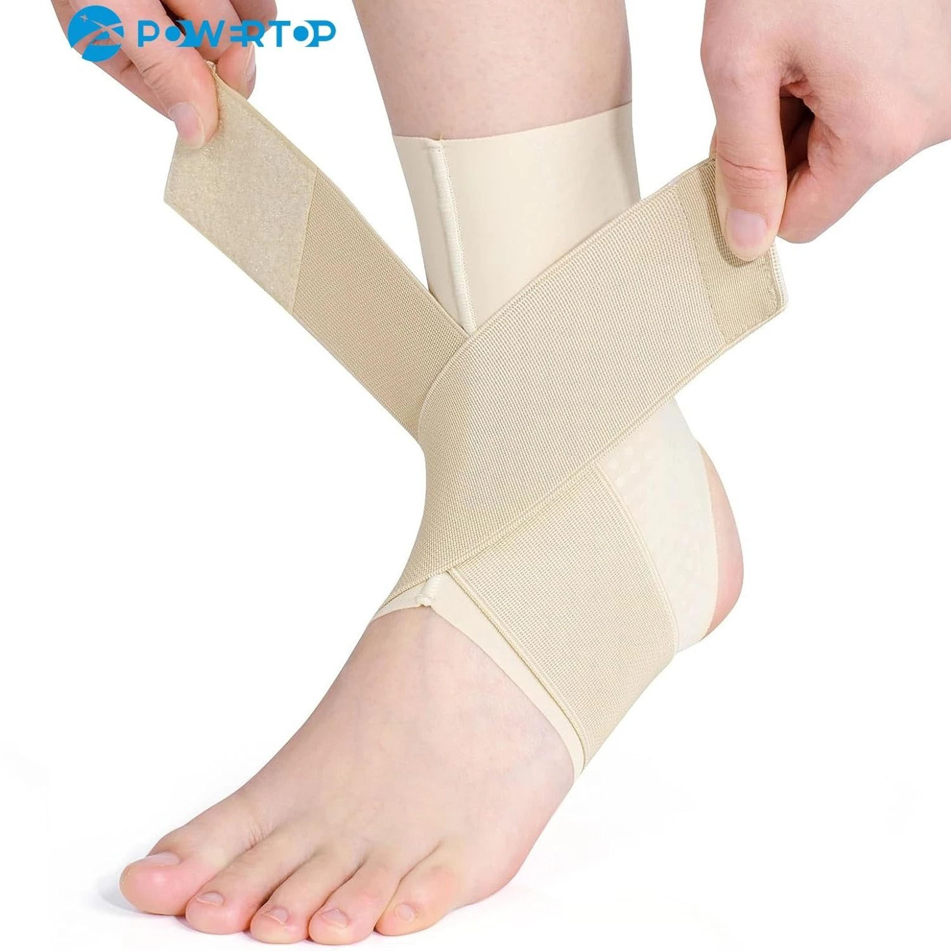 universal adjustable breathable compression ankle support brace