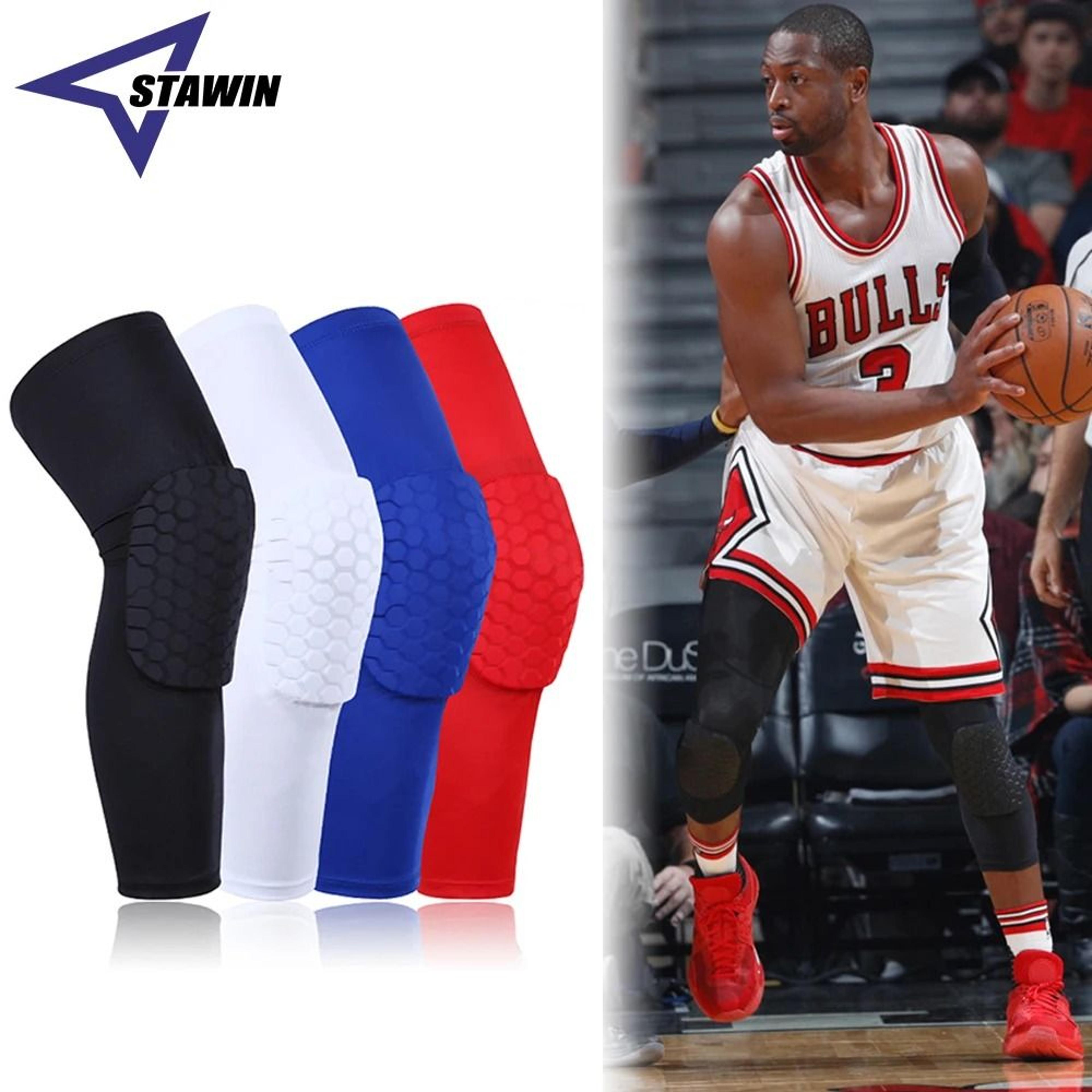 compression knee pads long leg sleeves for basketball and sports