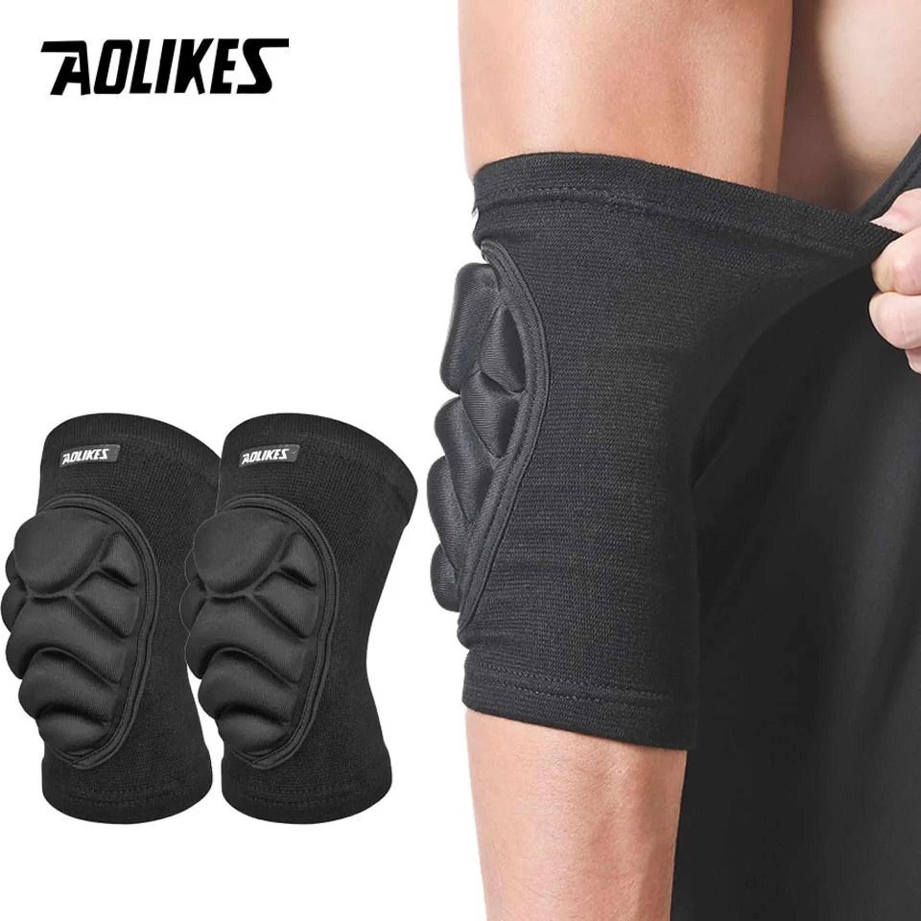 aolikes high-elasticity anti-collision foam elbow protective pads (1 pair)