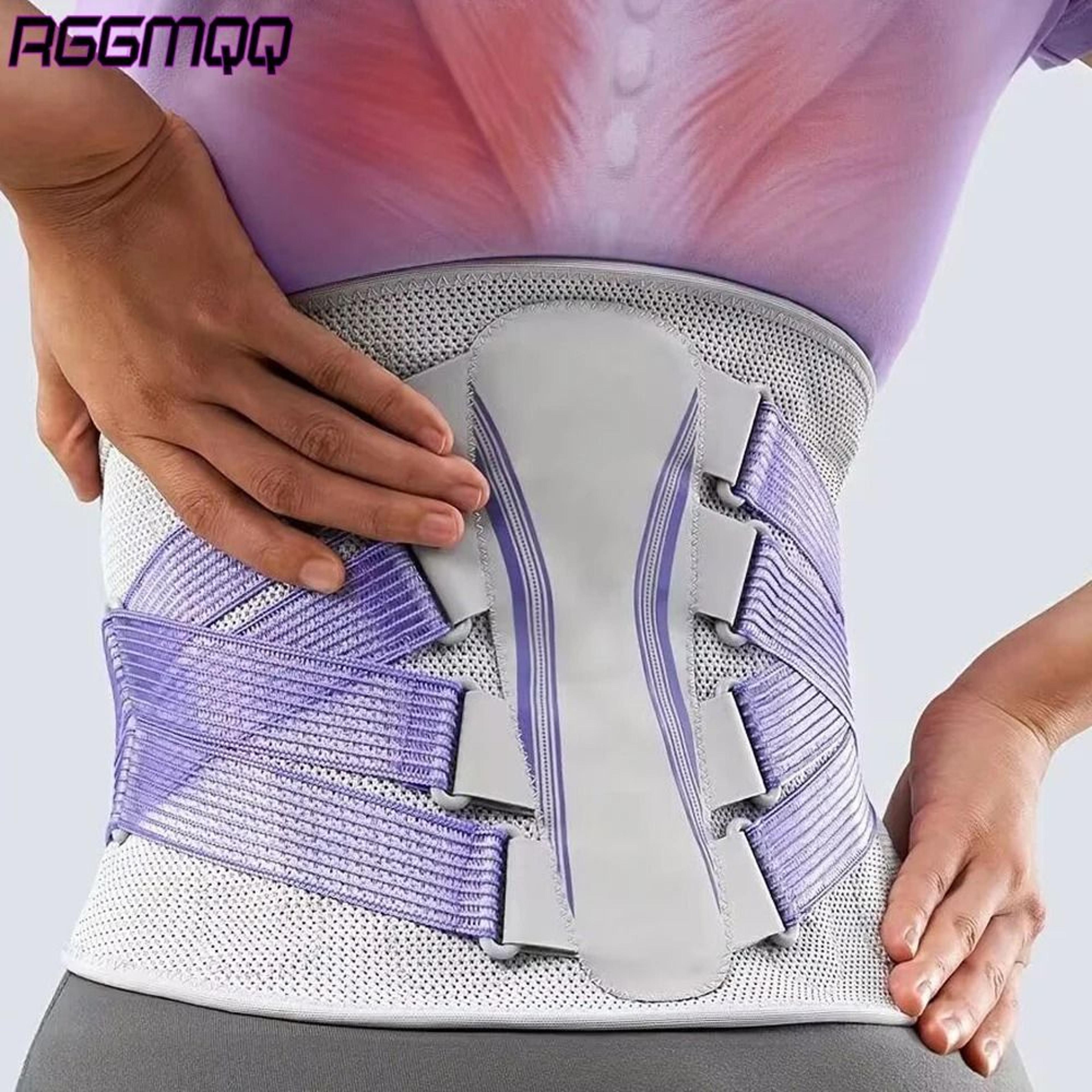 premium breathable lumbar support belt – heavy-duty lower back relief