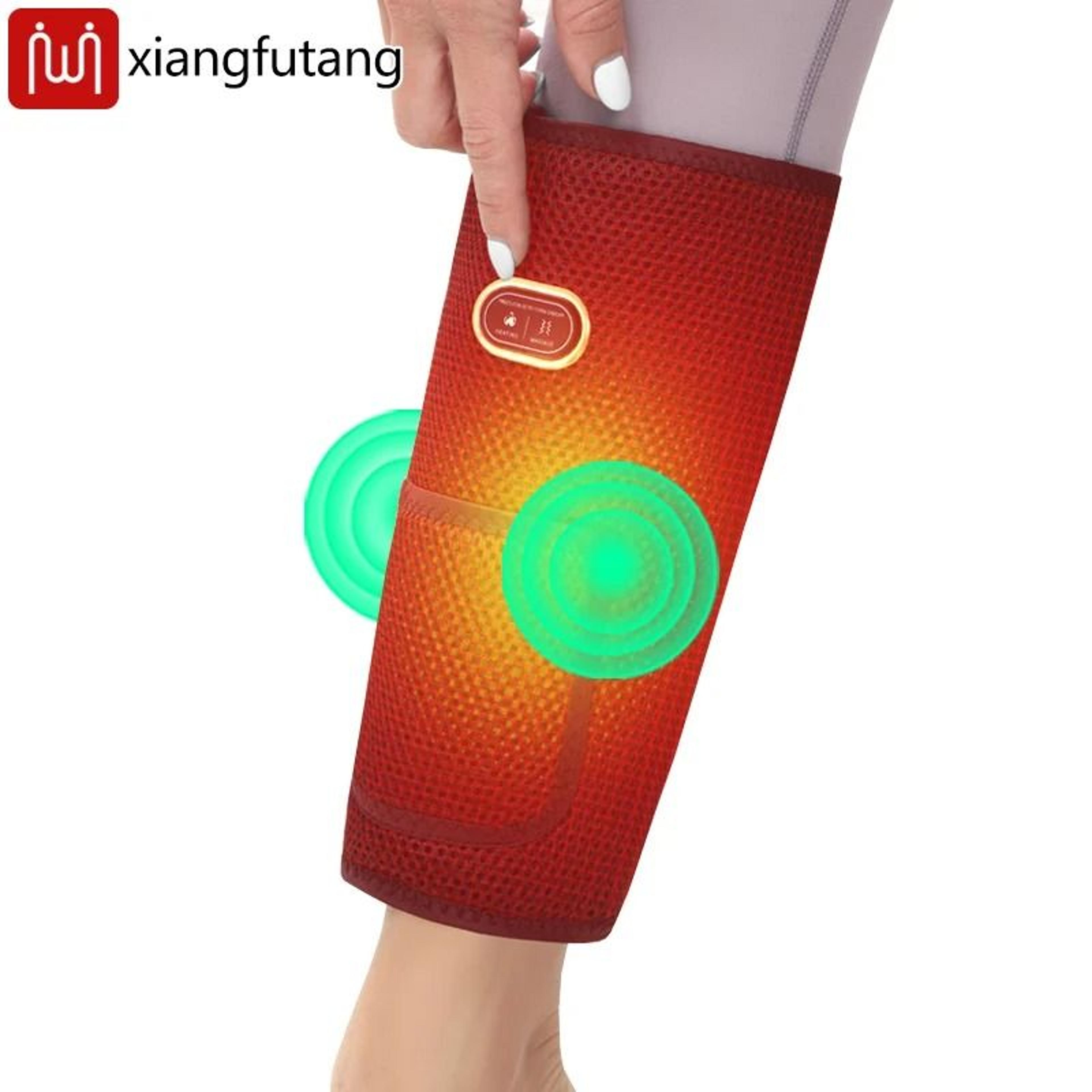 electric heated calf pad & leg vibration massager