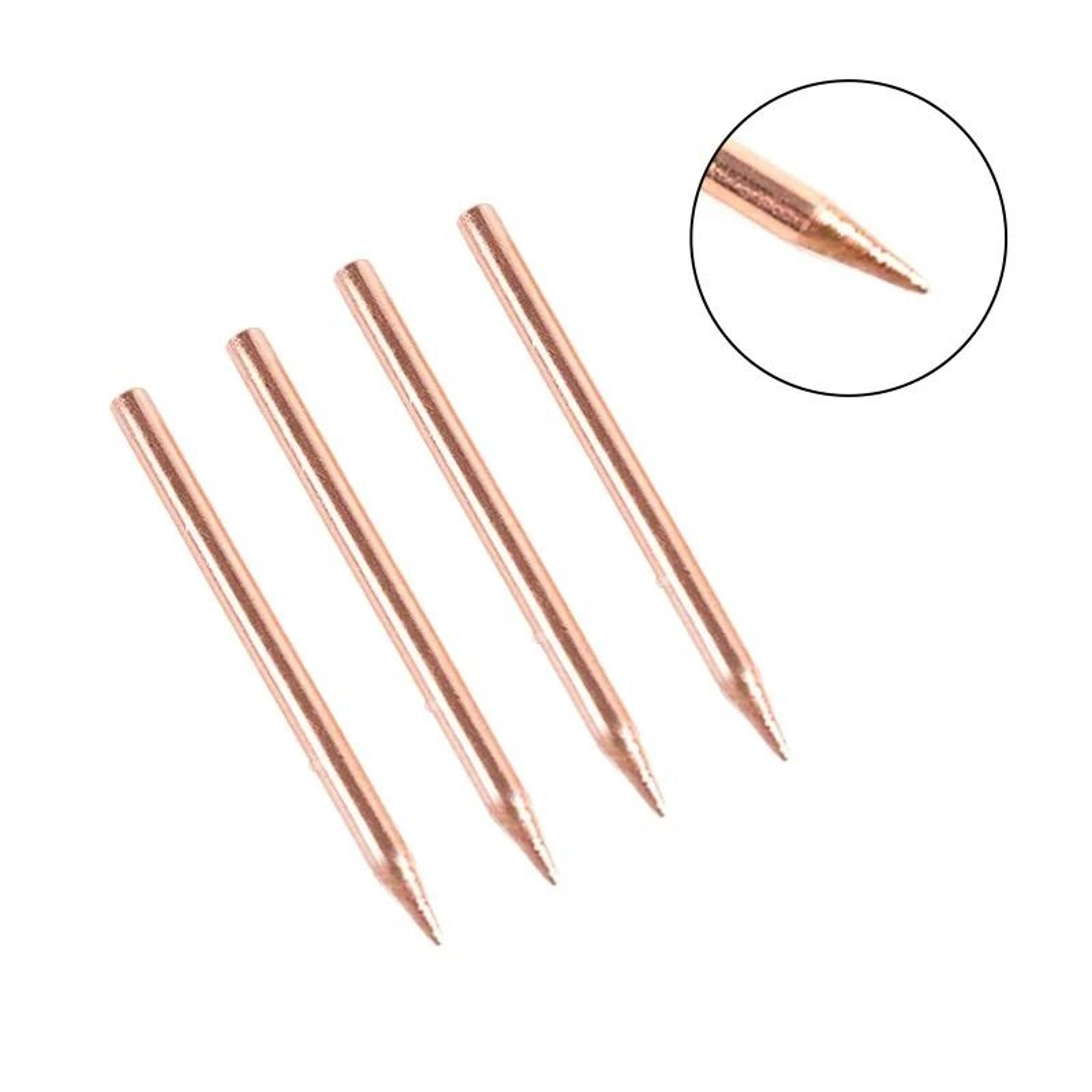 2pcs 3mm 18650 small lithium battery handheld spot welding pen needle