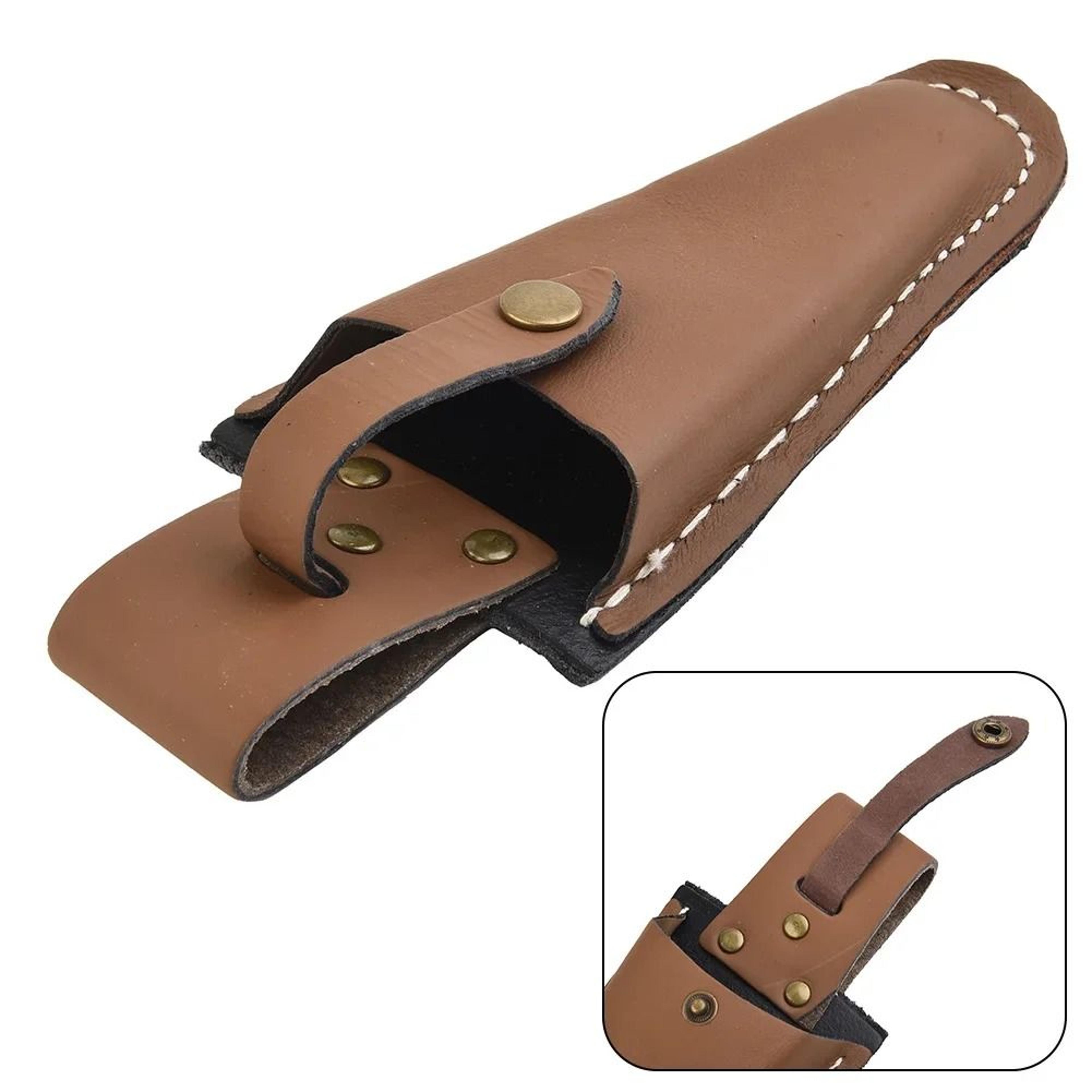 1pc leather tool bag electrician waist holder pliers storage pouch