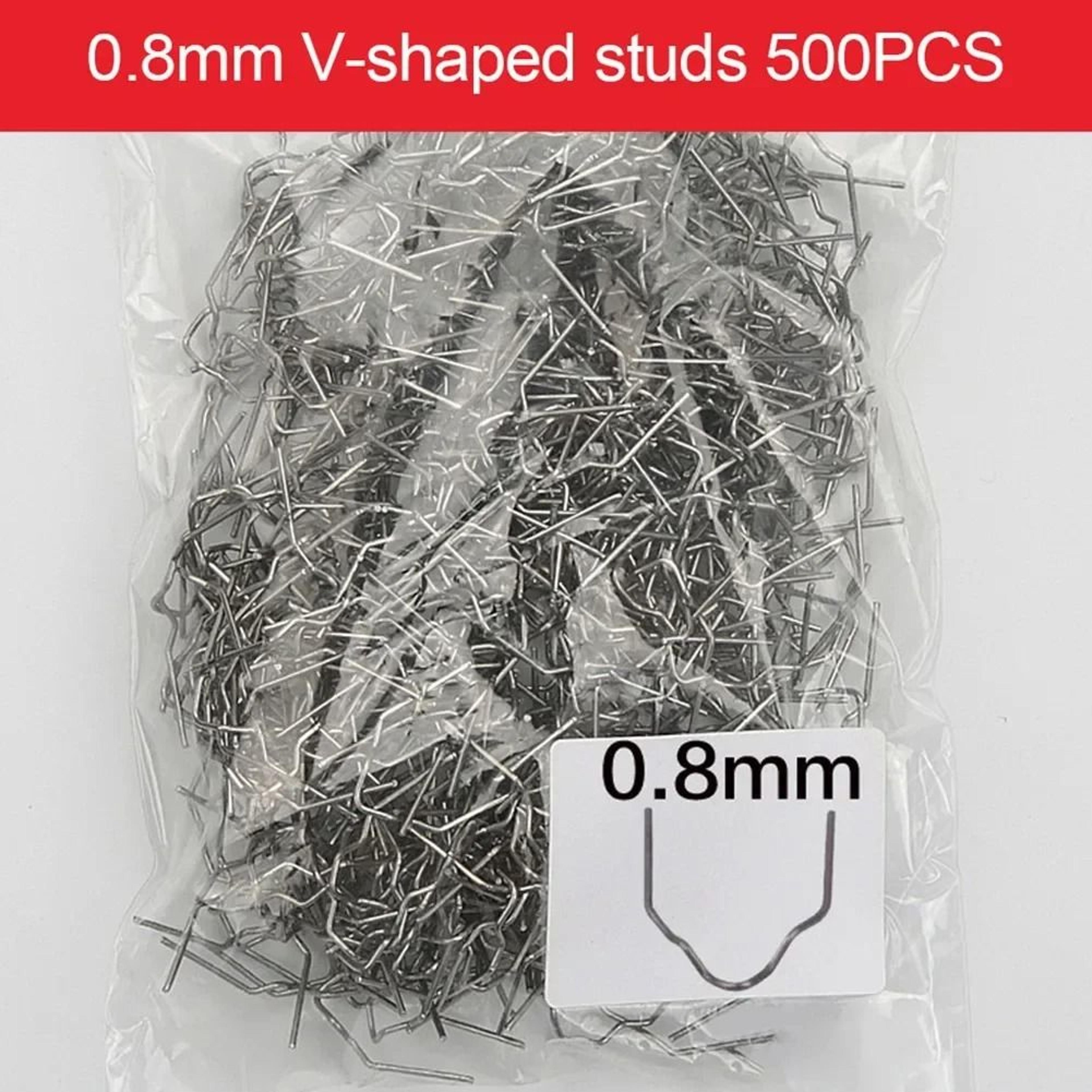 500pcs 0.6 / 0.8mm hot stapler staples for car bumper plastic repair