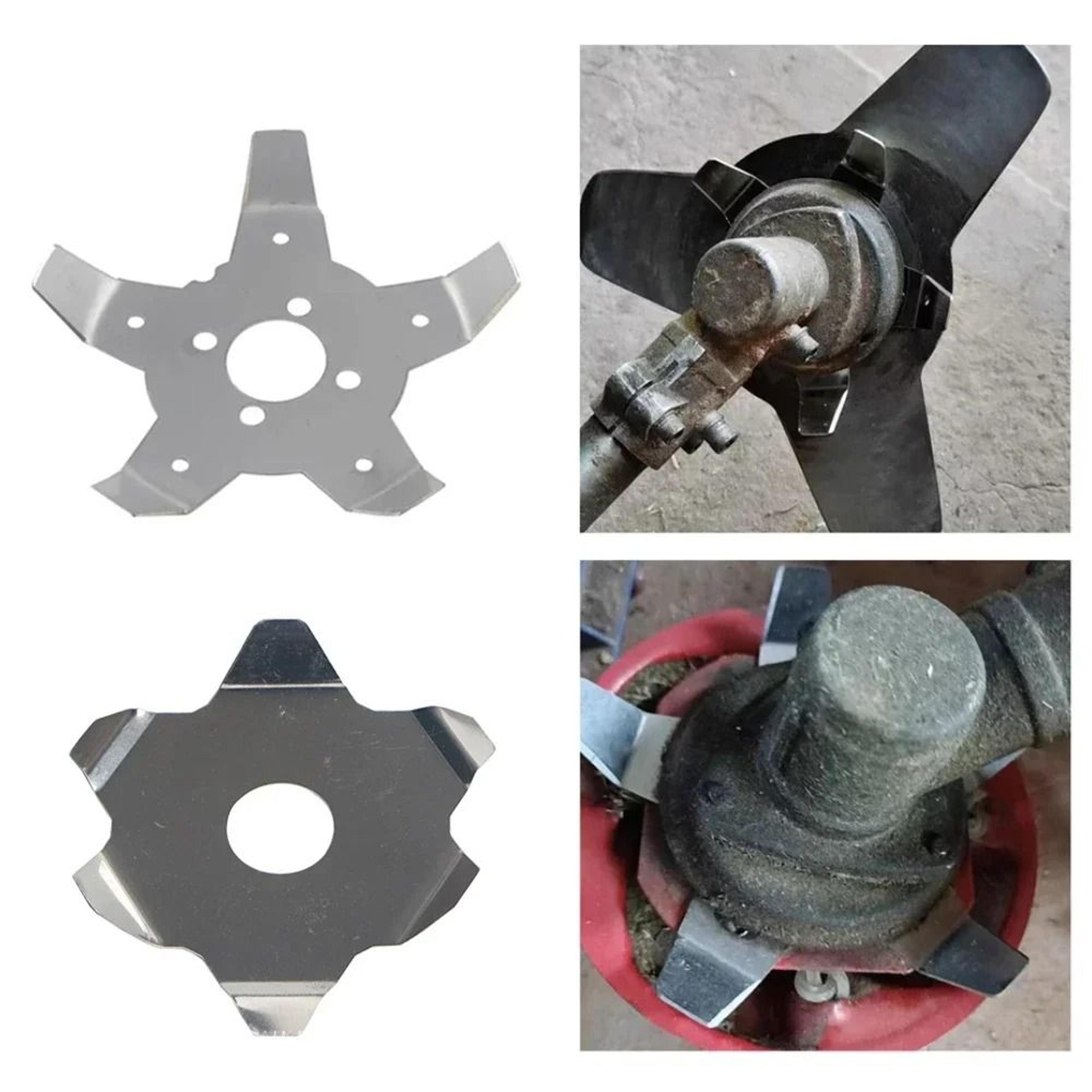 1pc weeder eater blade & universal lawn mower trimmer head replacement