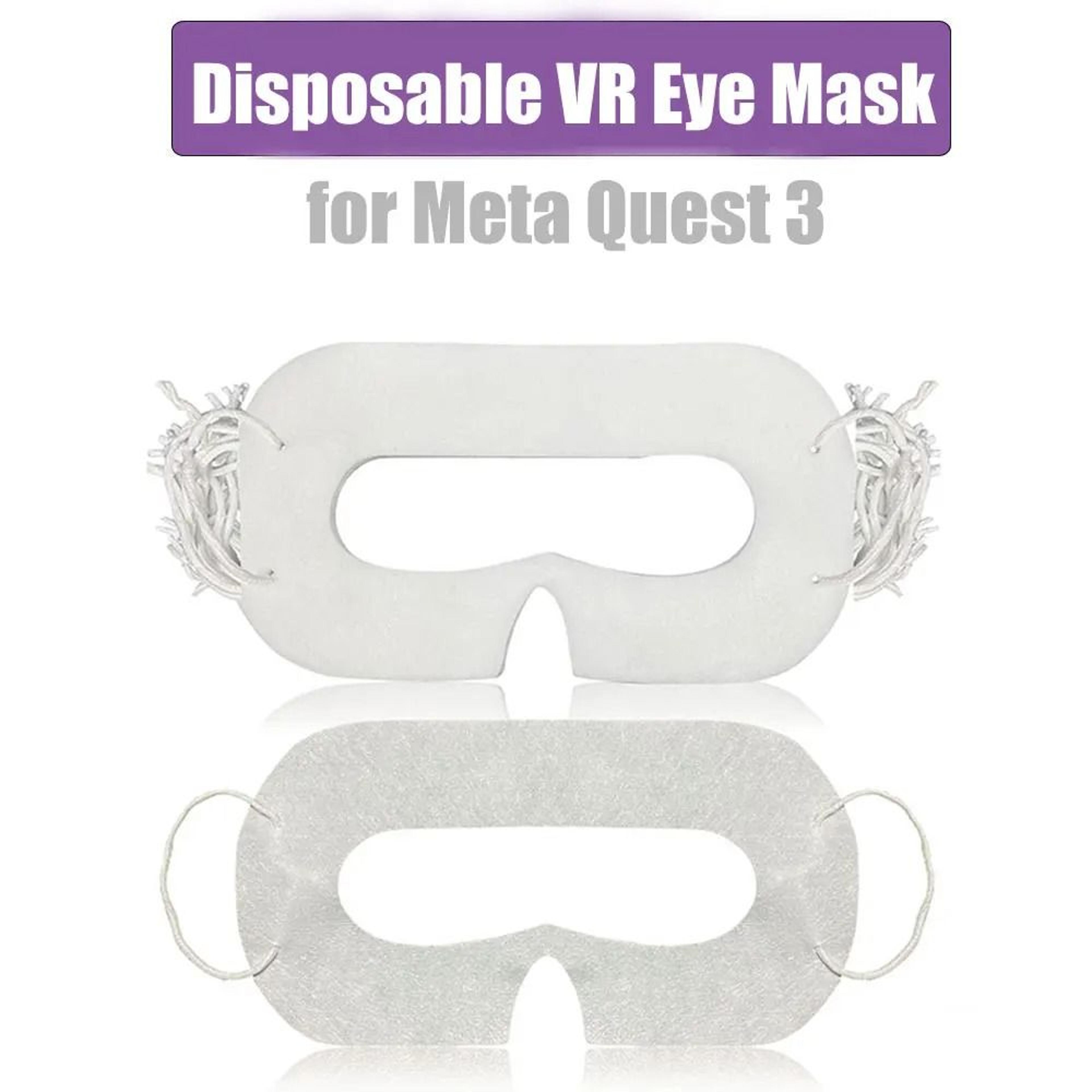 100pcs universal disposable vr eye mask hygiene covers for quest 3 2