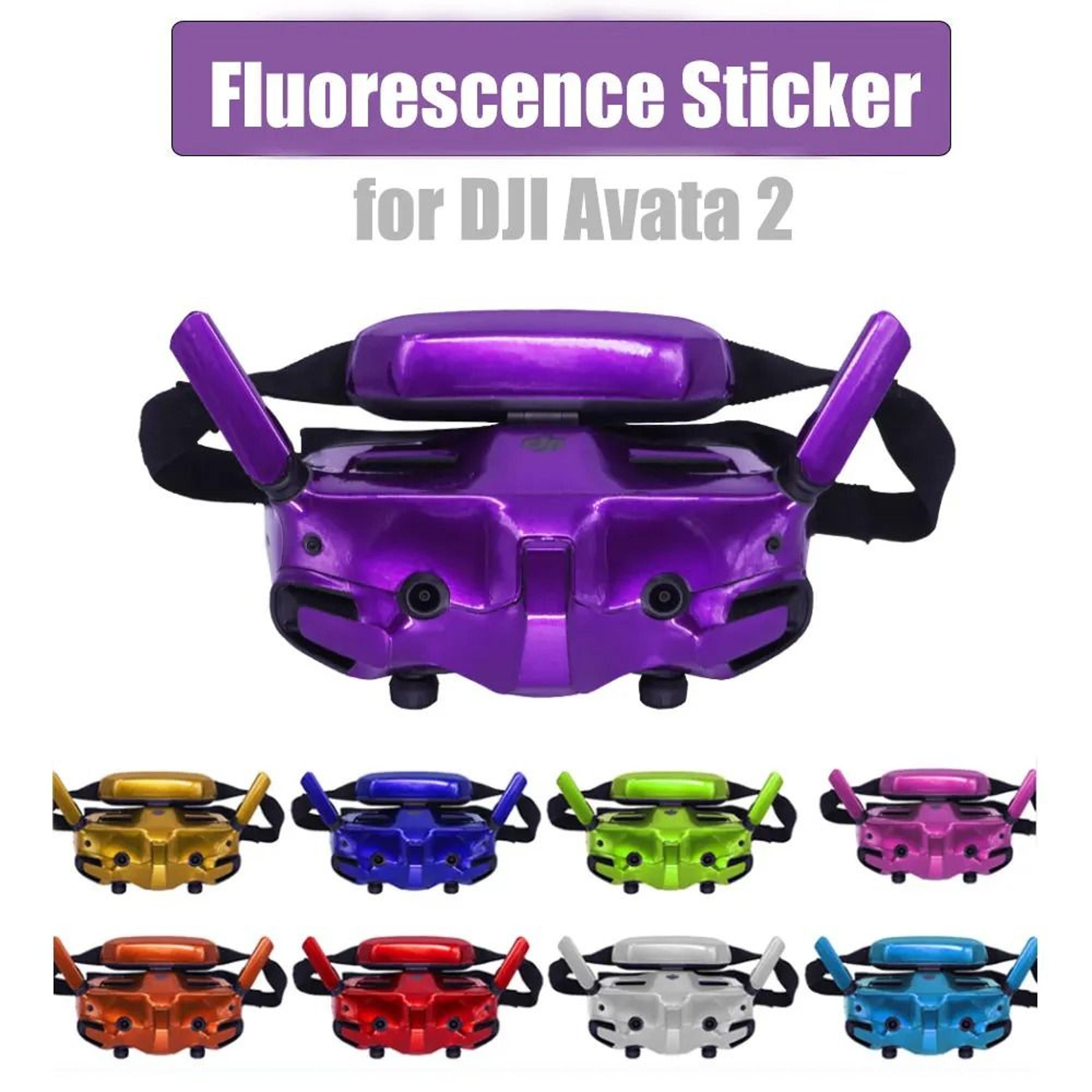 fluorescent waterproof protective sticker skin for dji goggles 3