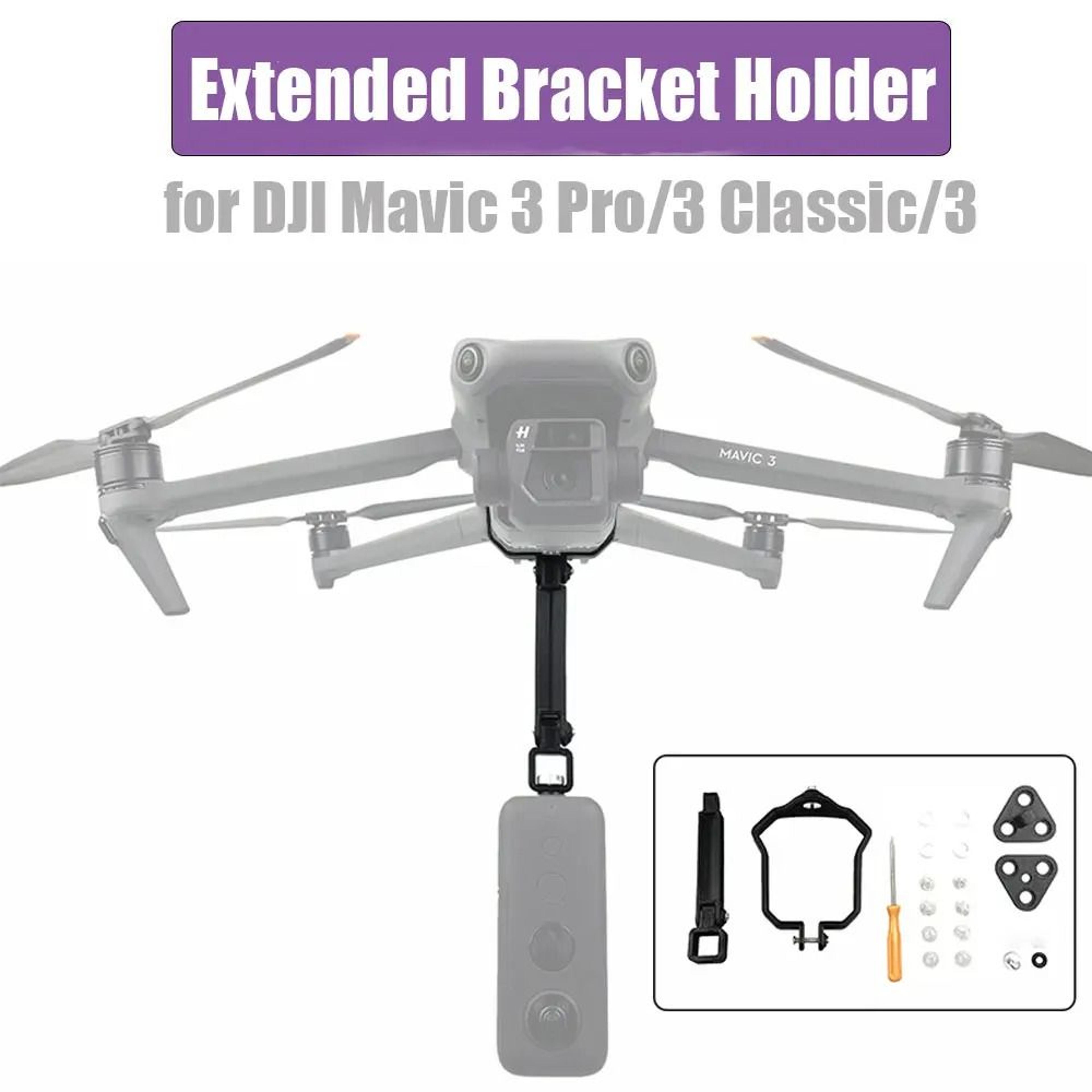 extended upper mount bracket holder for dji mavic and air series drones