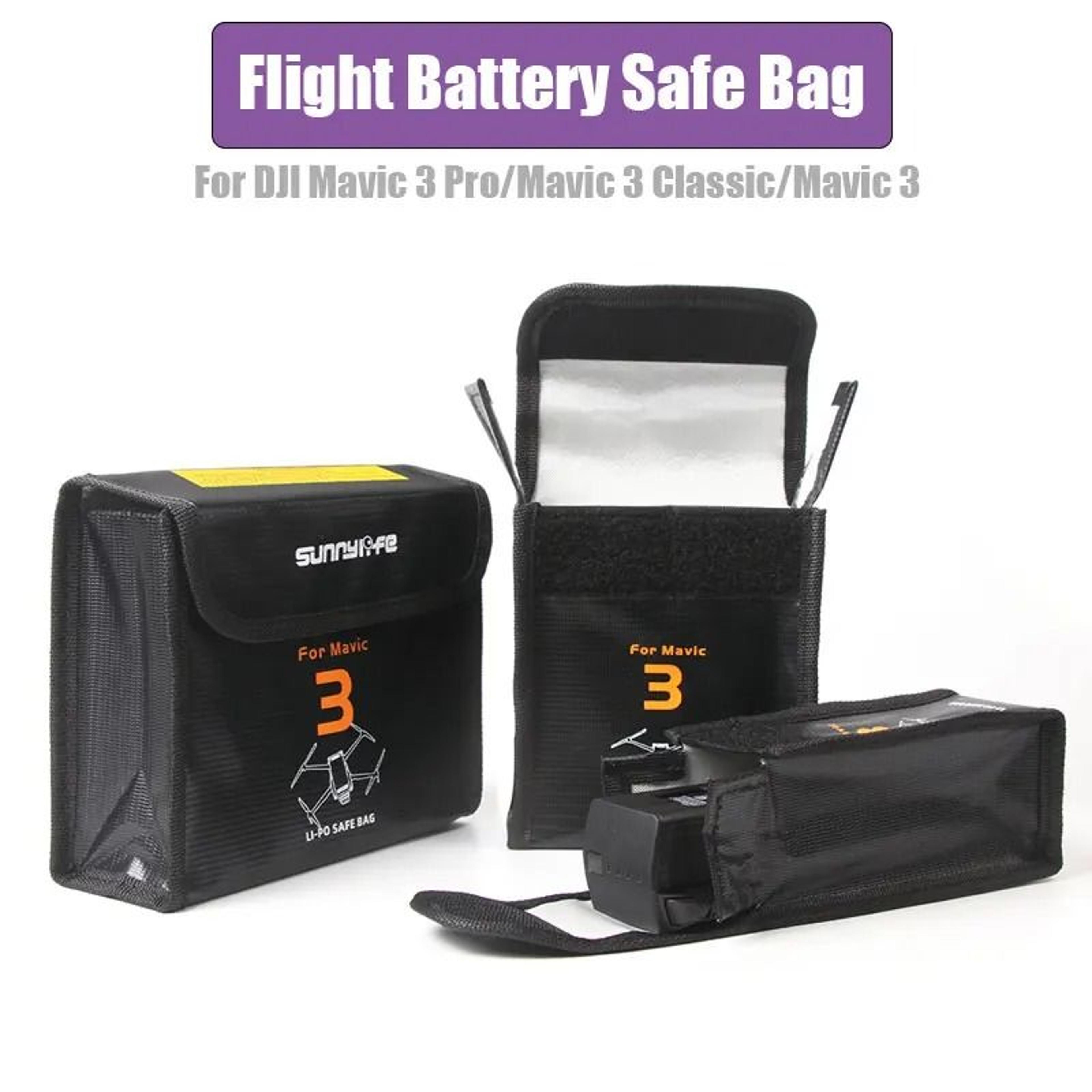 fireproof battery explosion-proof safe storage bag for dji mavic 3 / 3 pro