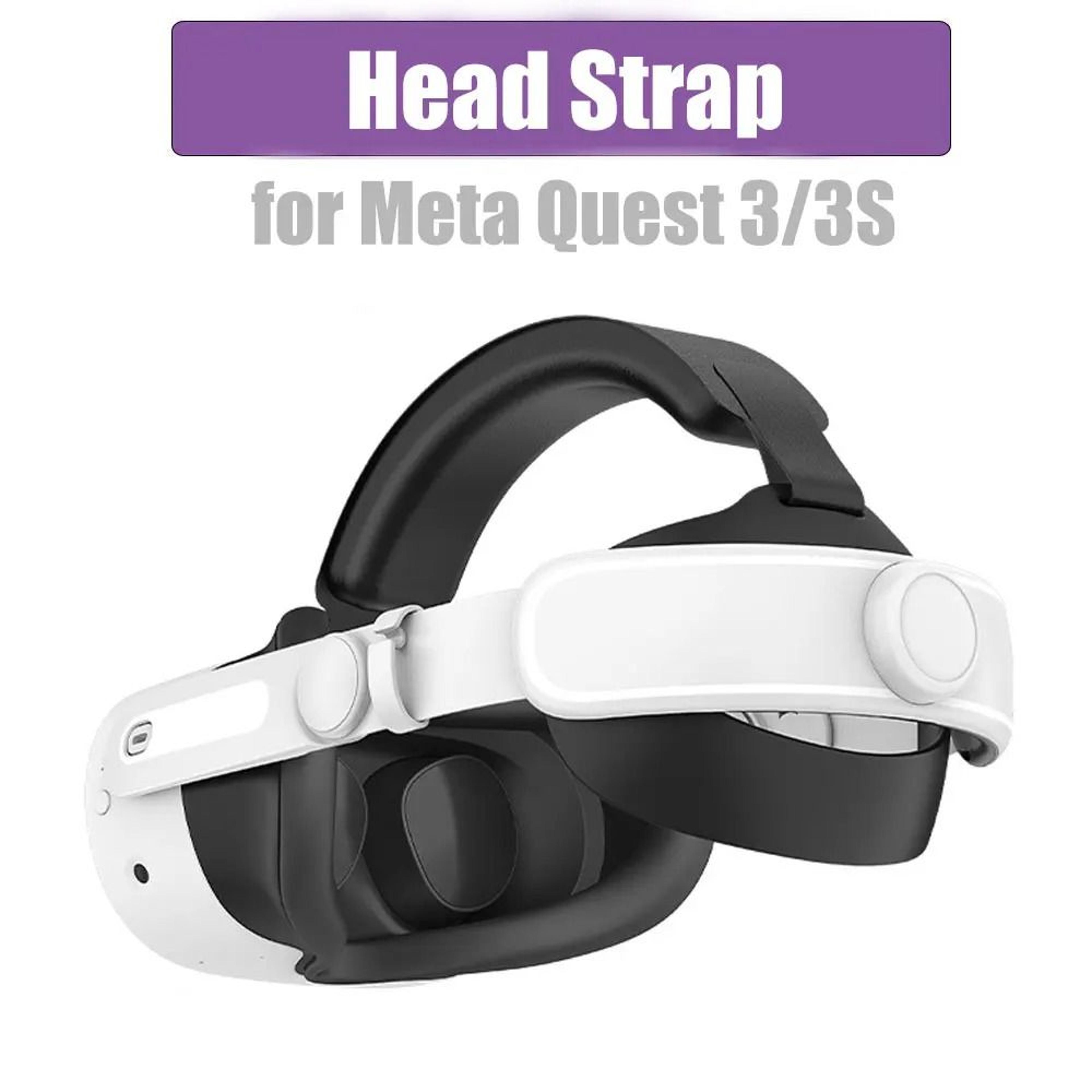 replaceable elite comfort head strap for meta quest 3s / quest 3 vr headset