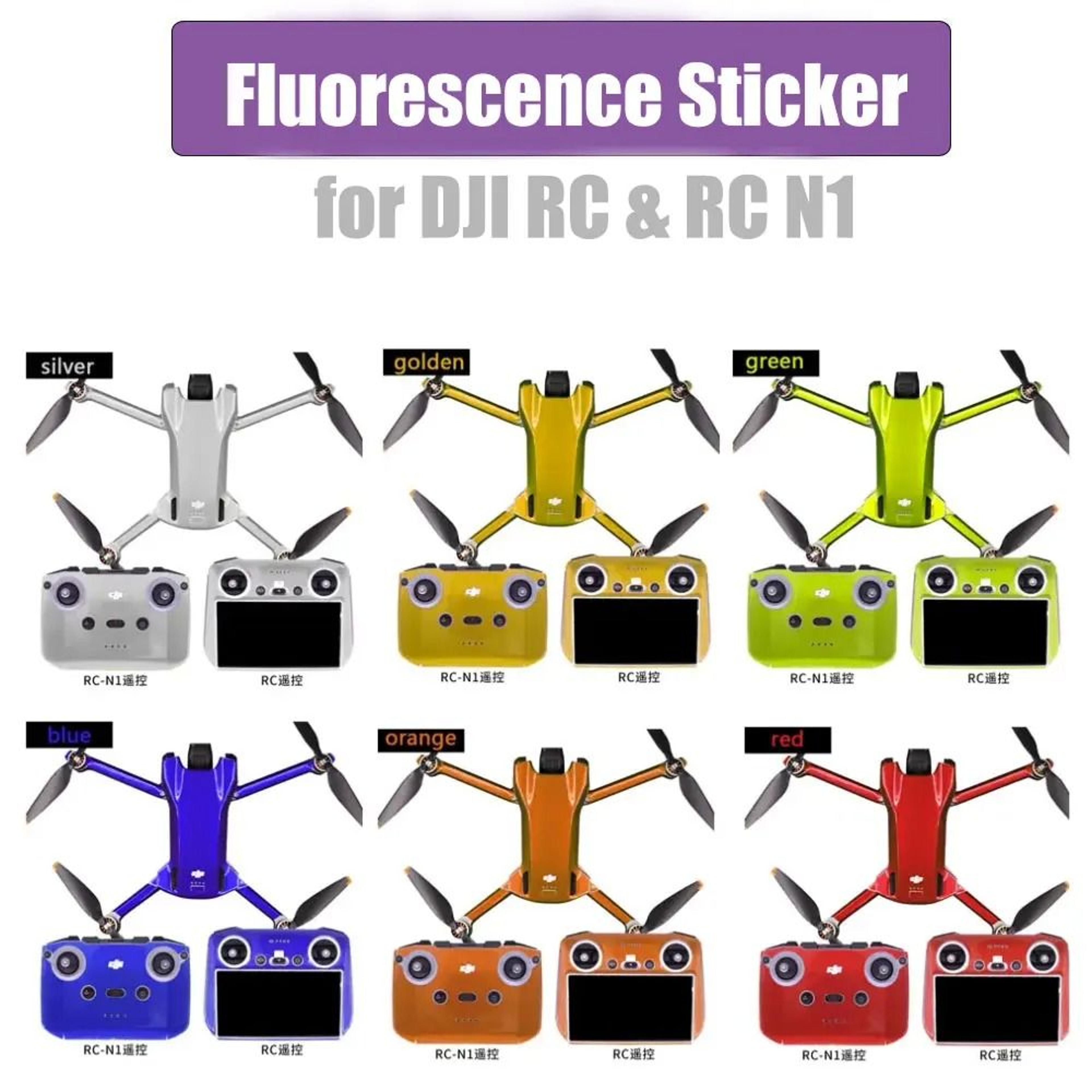 protective luxury fluorescence sticker skin for dji mini 3